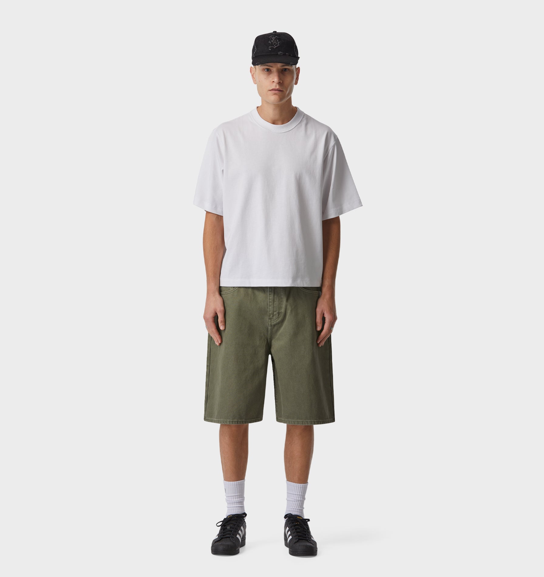 Wyatt Denim Short - Moss