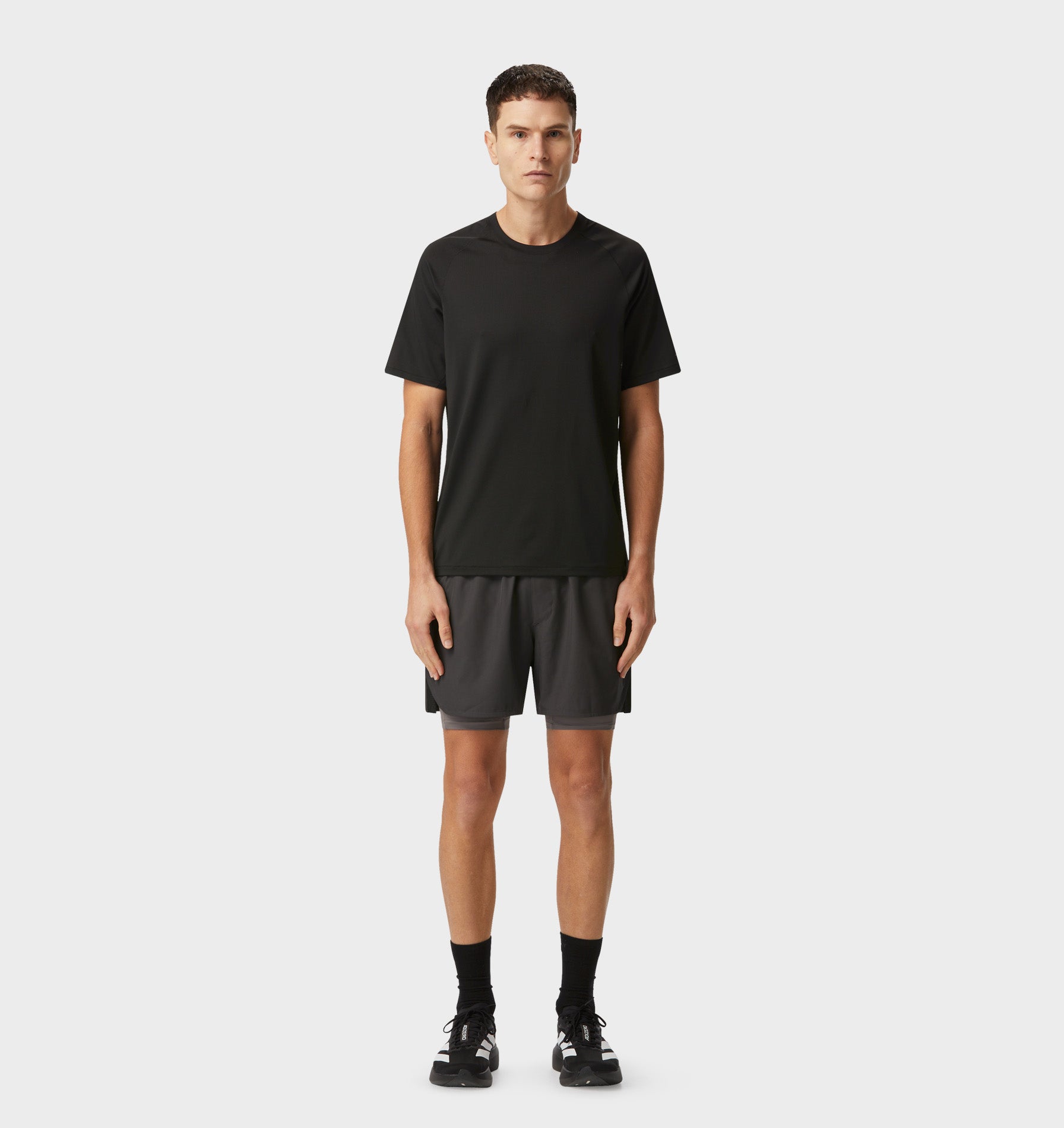 Active 4 Inch Short - Charcoal