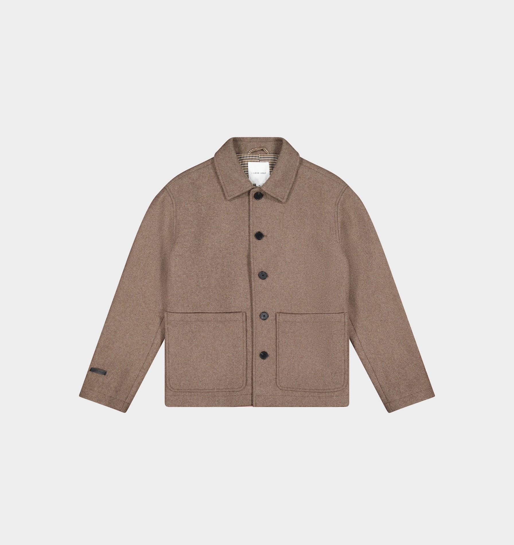 Carson Wool Jacket - Mushroom