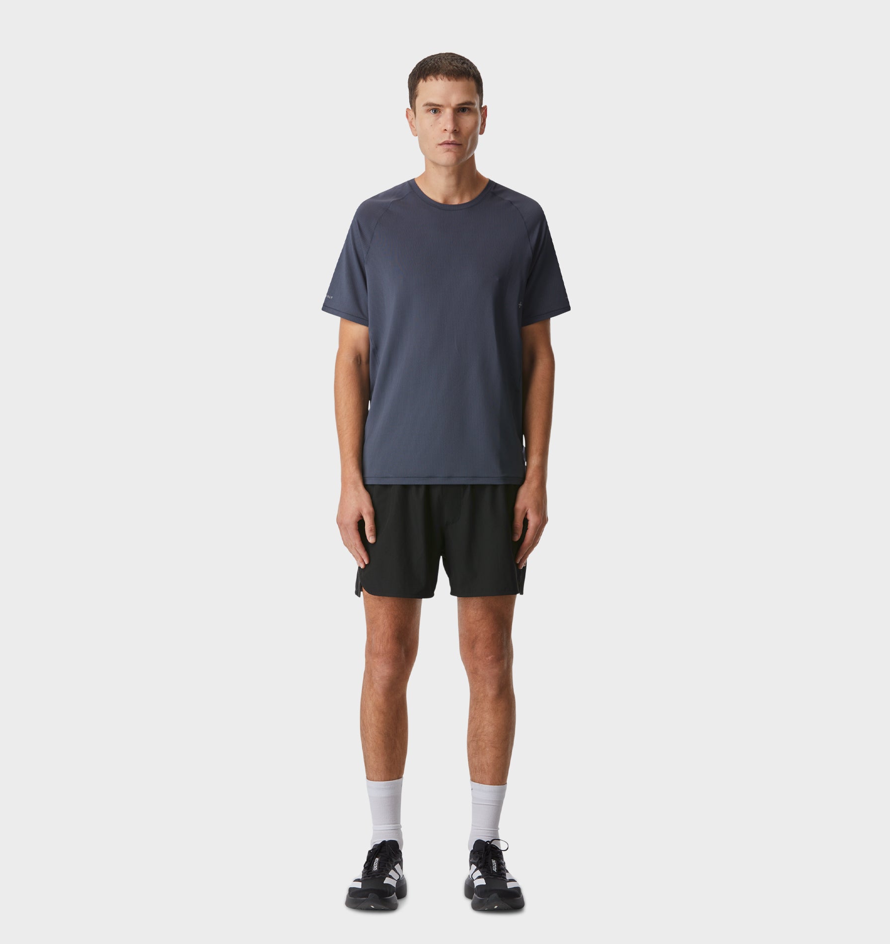 Active Raglan Tee - Charcoal