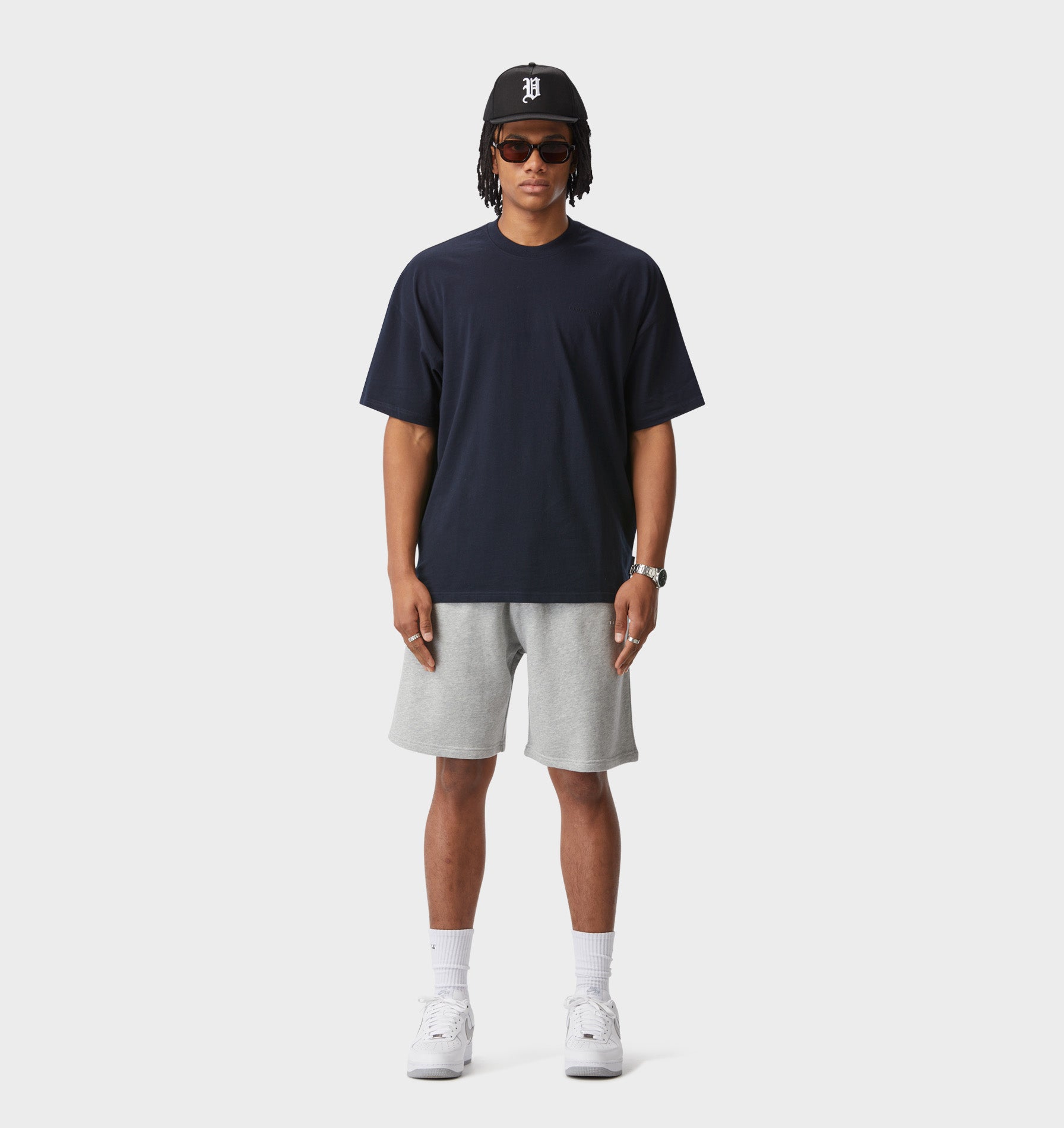 Box Tee - Midnight Navy
