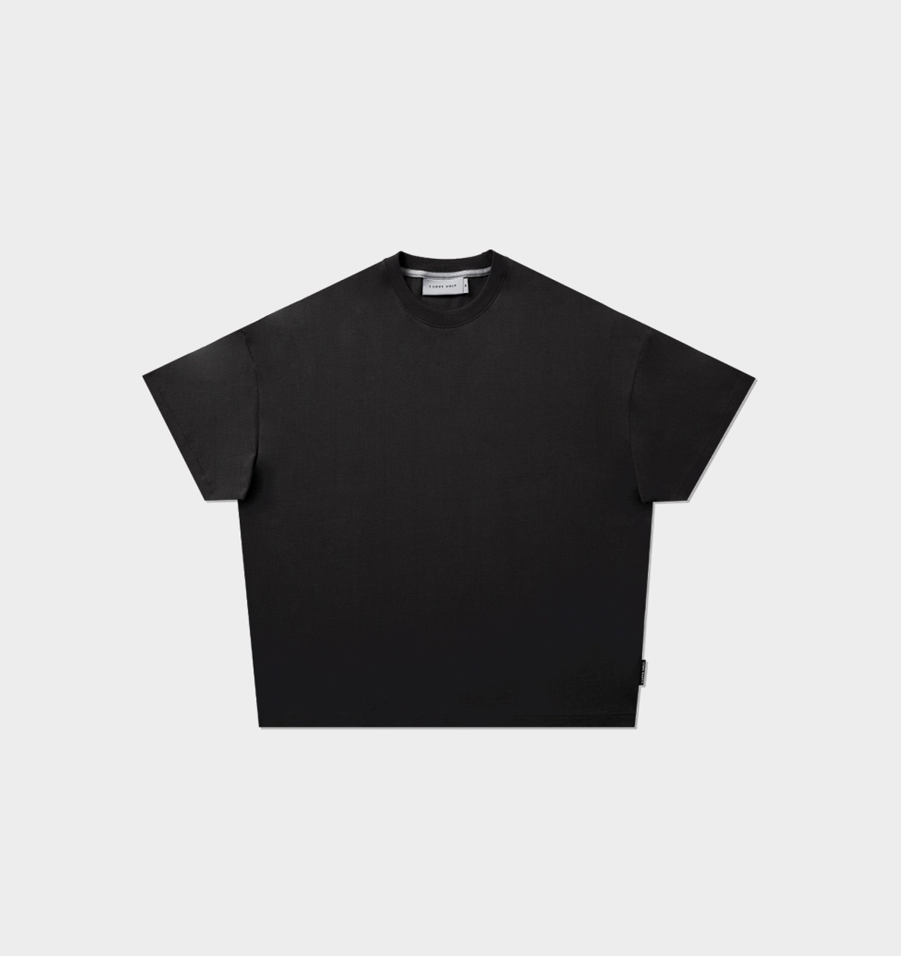 Lewi Crop Tee - Black