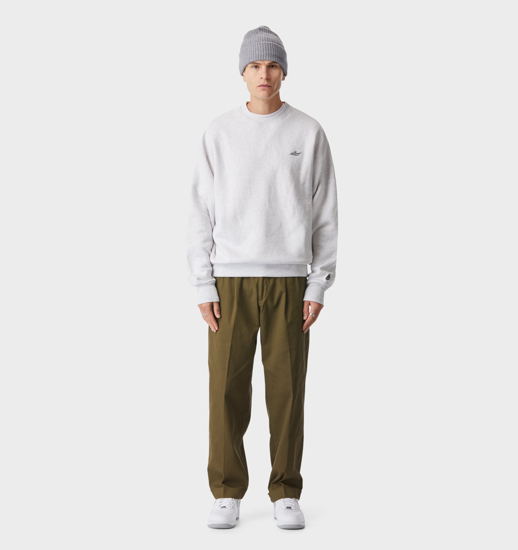 Chainstitch Box Crew 2.0 - Stone Marle