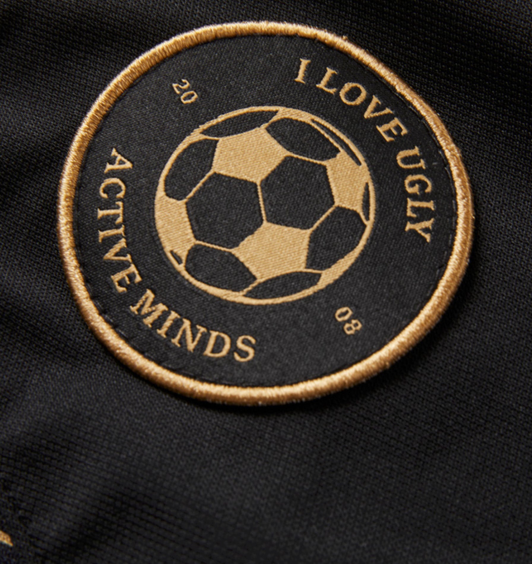 Football Short - Black/Gold