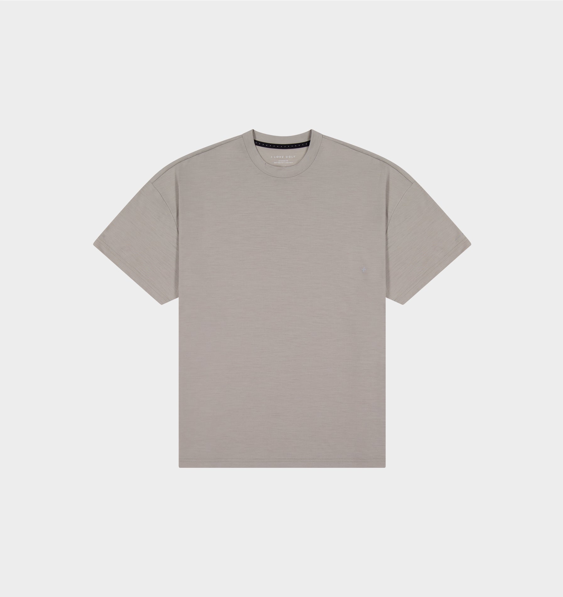 Merino Active Box Tee - Taupe