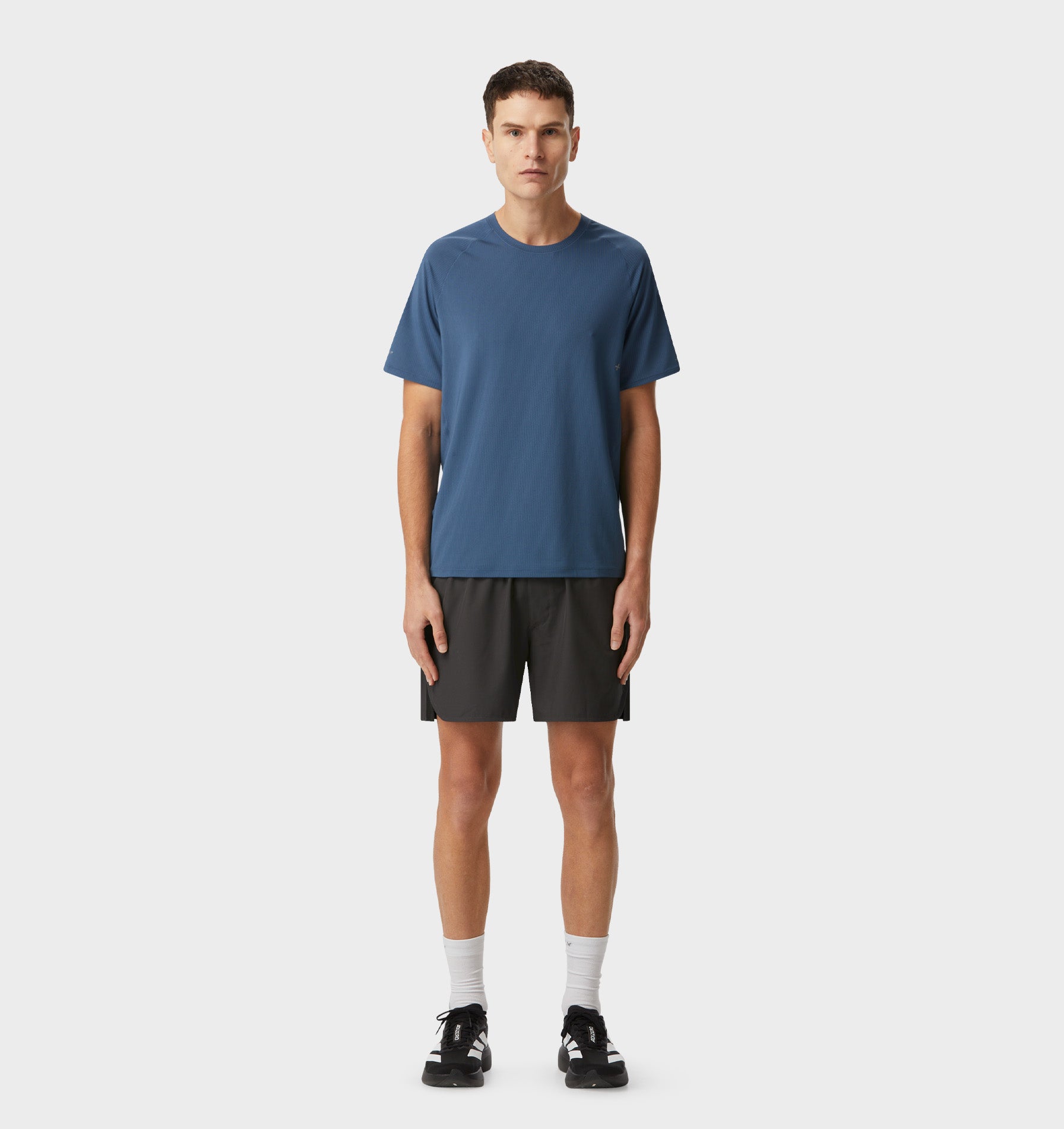 Active Raglan Tee - Smokey Blue