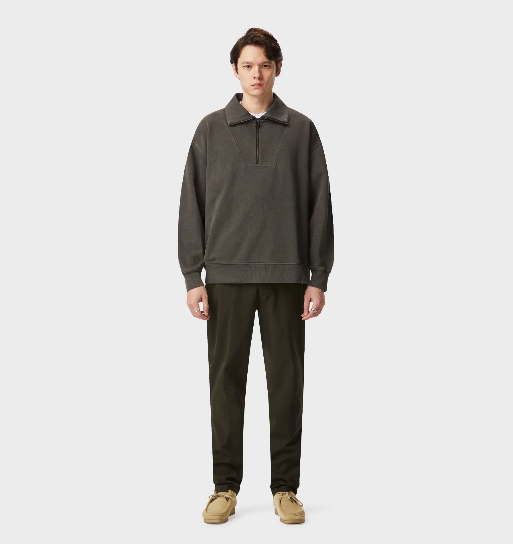 Nicholai Slim Chino - Burnt Olive