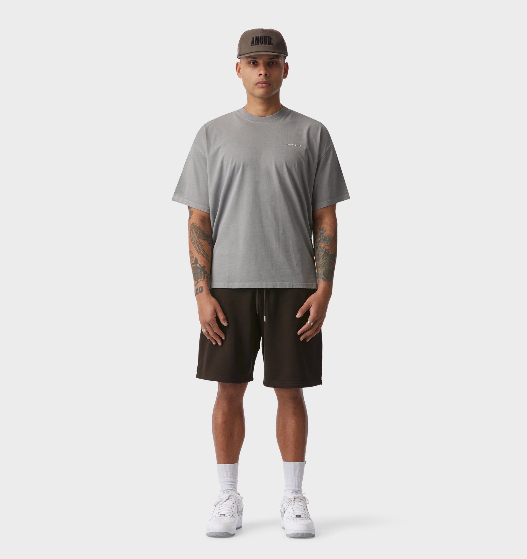 Box Tee 2.0 - Washed Grey