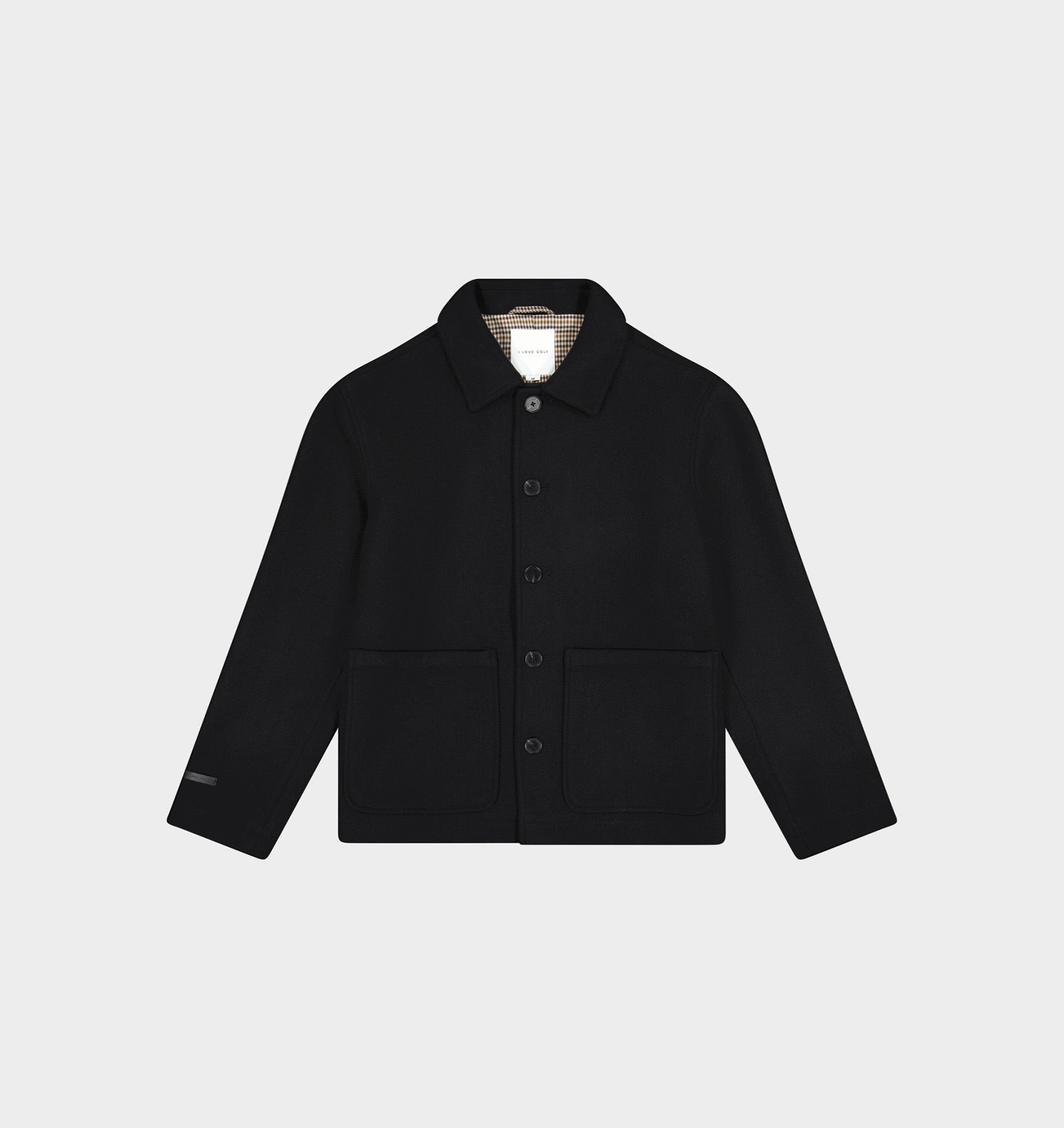 Carson Wool Jacket - Black