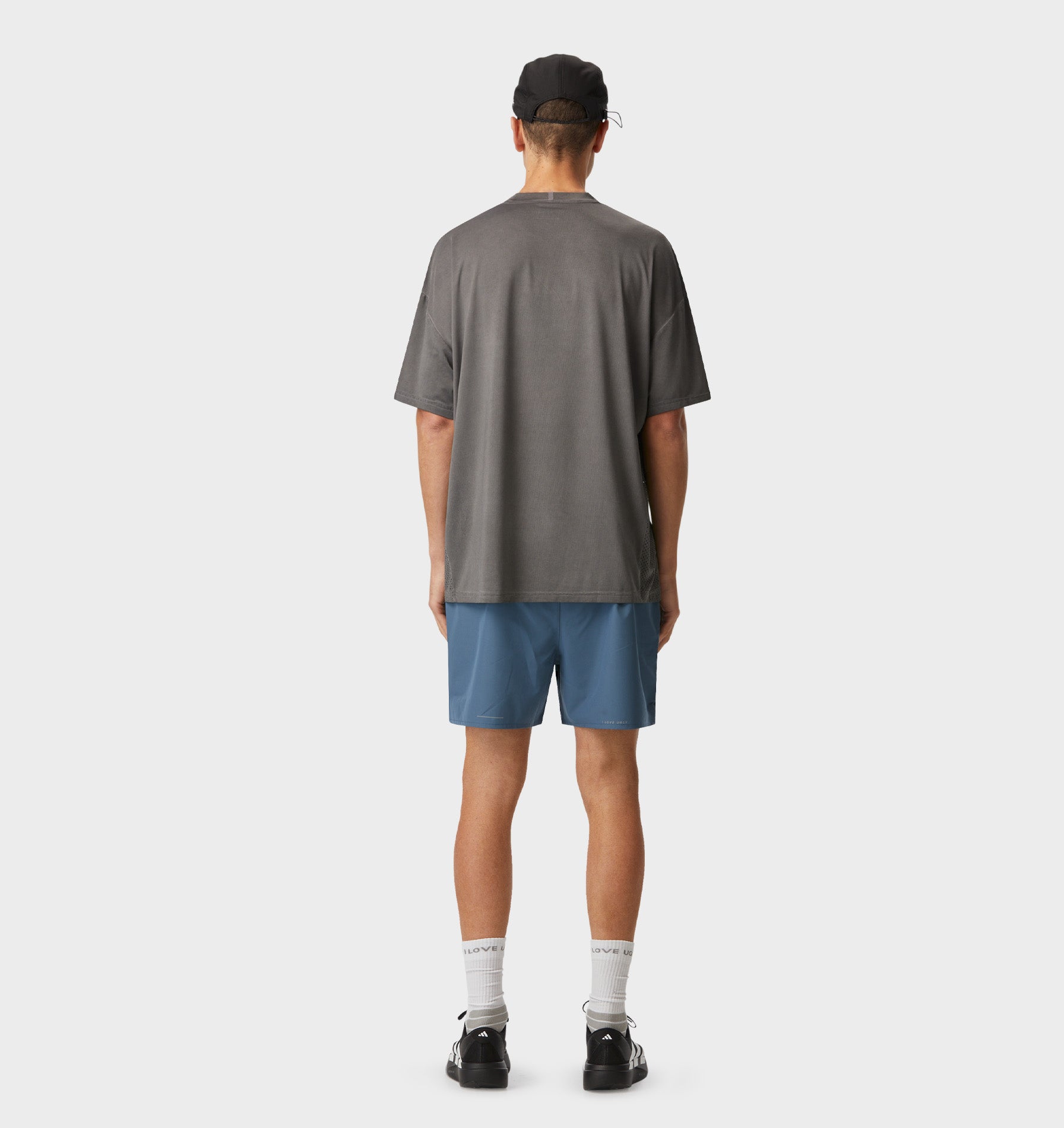 Active Box Tee - Washed Black