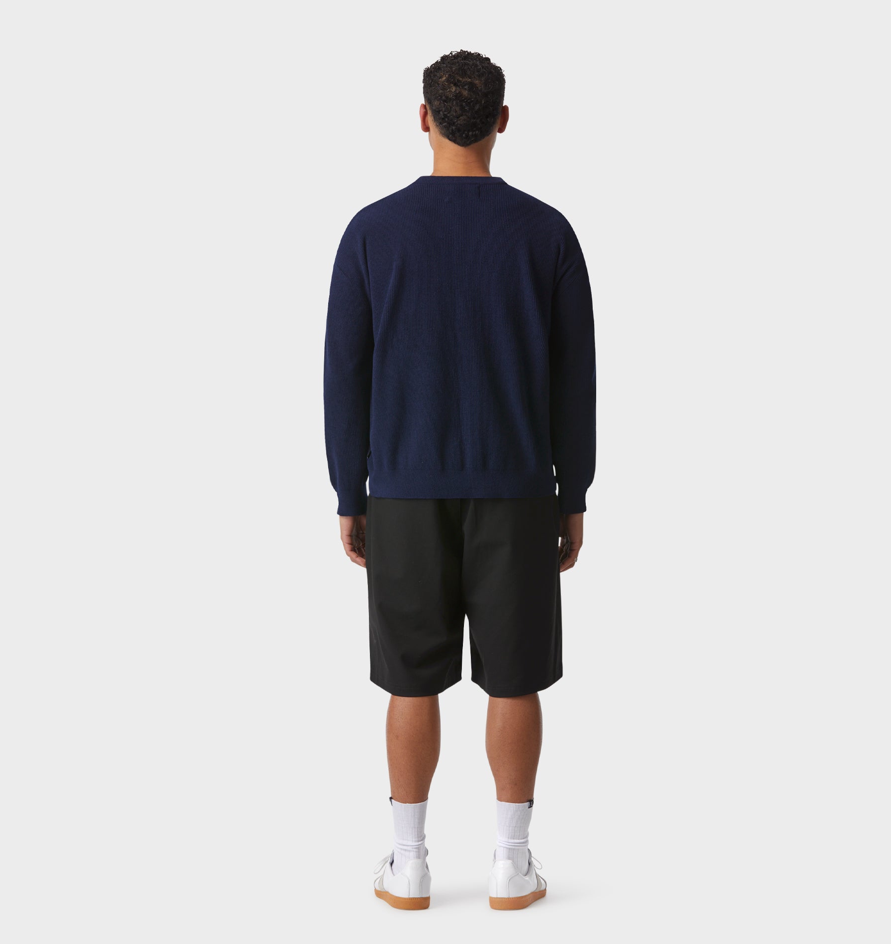 Drew Knit Cardigan - Navy