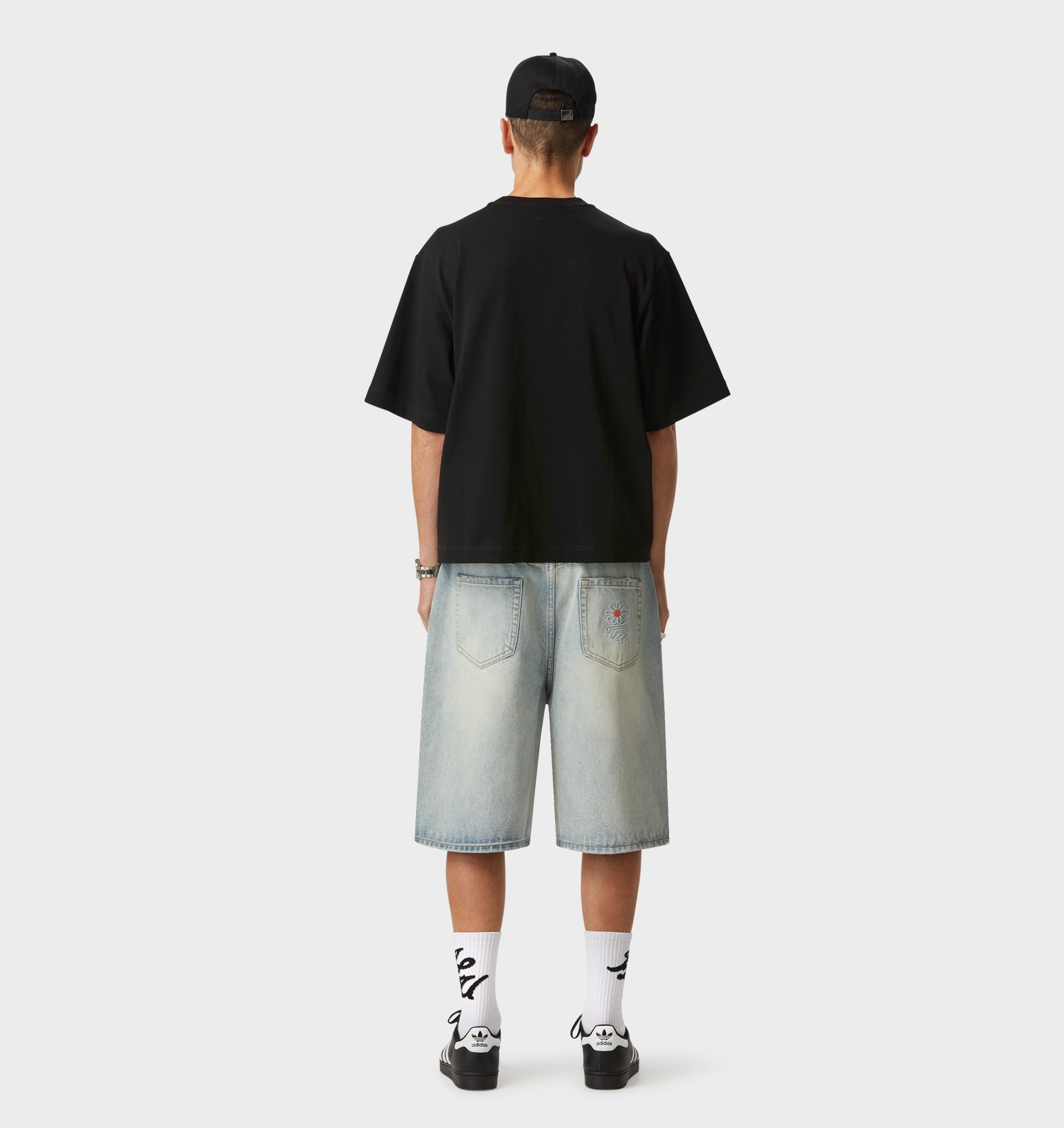 KH Wyatt Short - Light Vintage Blue