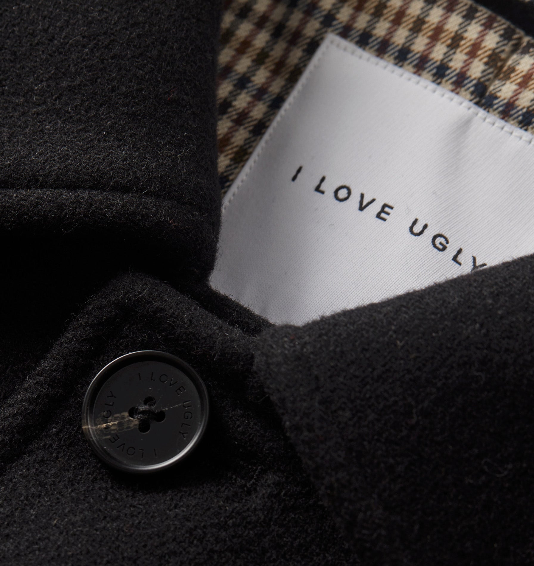 Carson Wool Jacket - Black