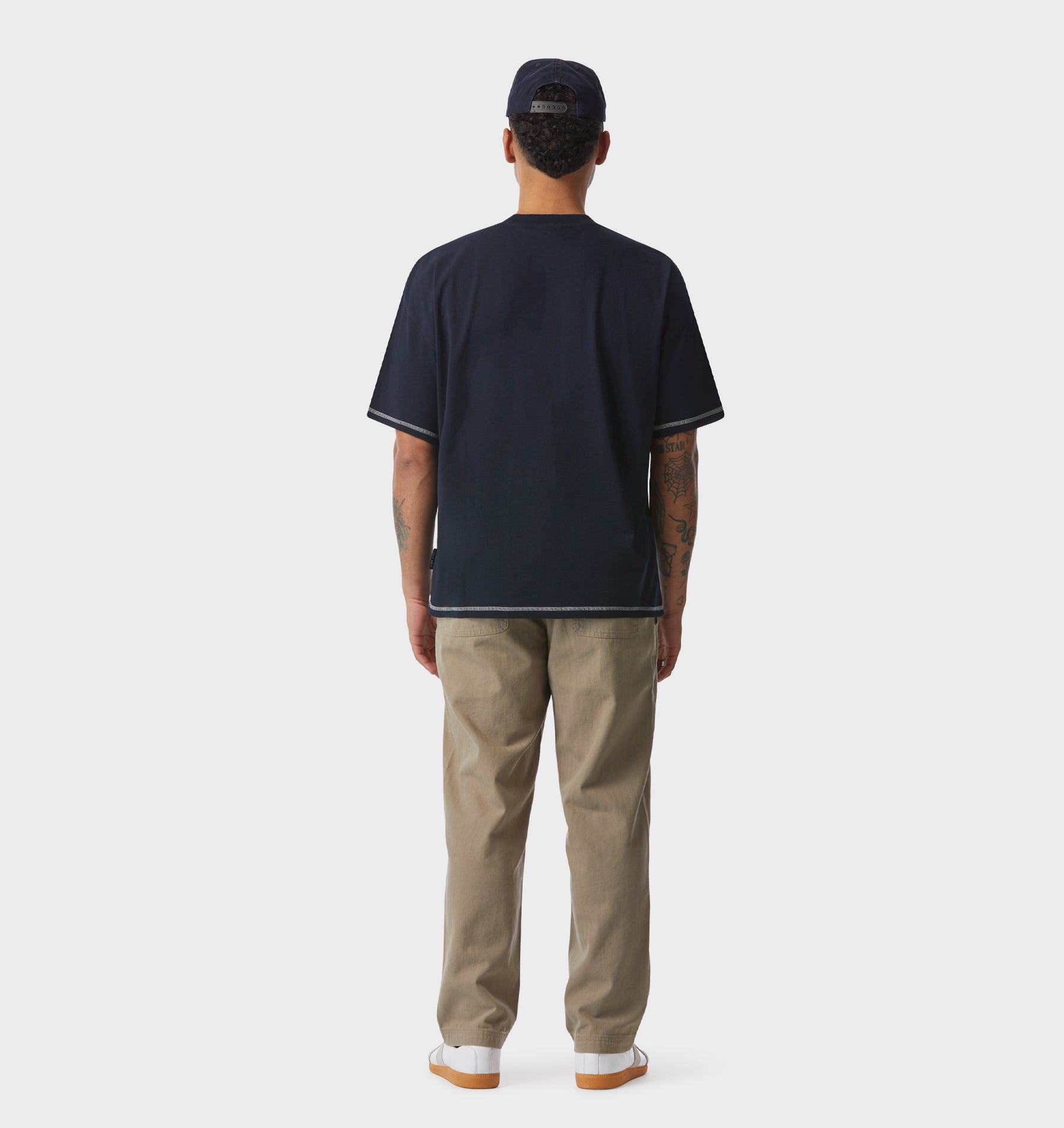 Quality Goods Box Tee 2.0 - Midnight Navy