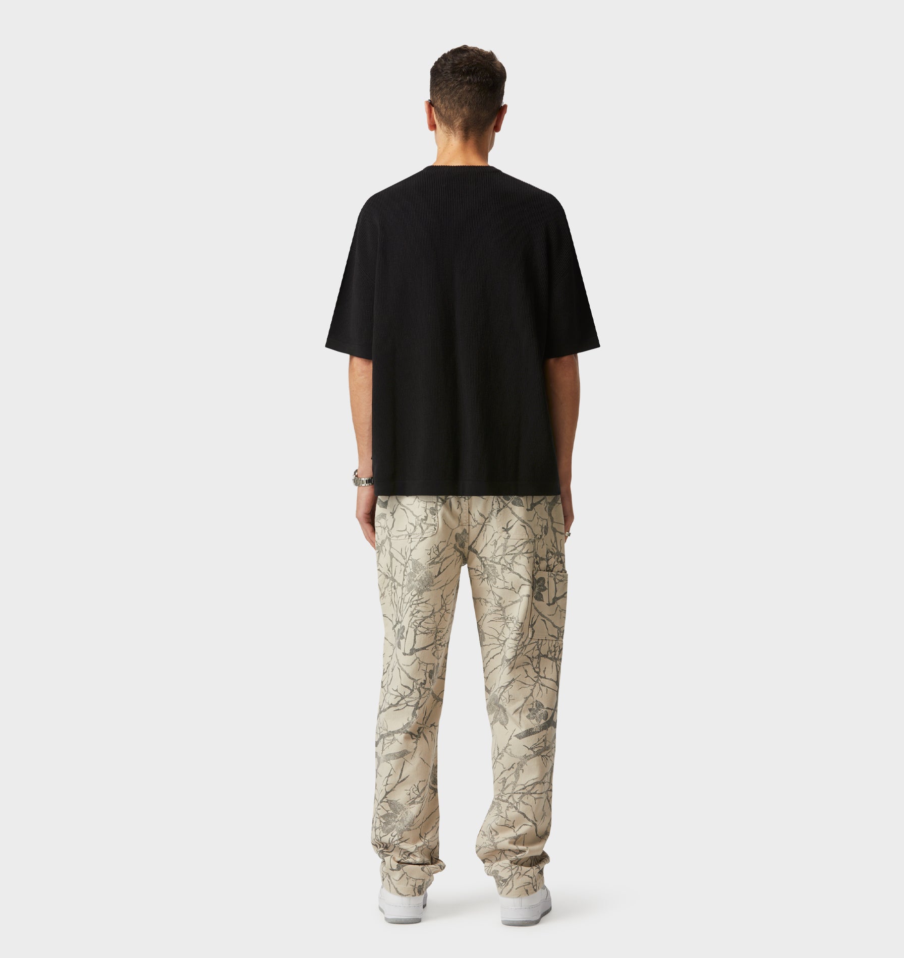 Knit Box Tee - Black