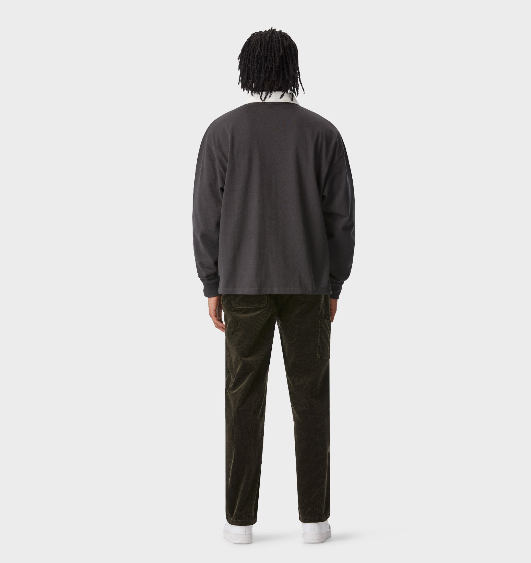 Cord Clean Carpenter Pant - Moss