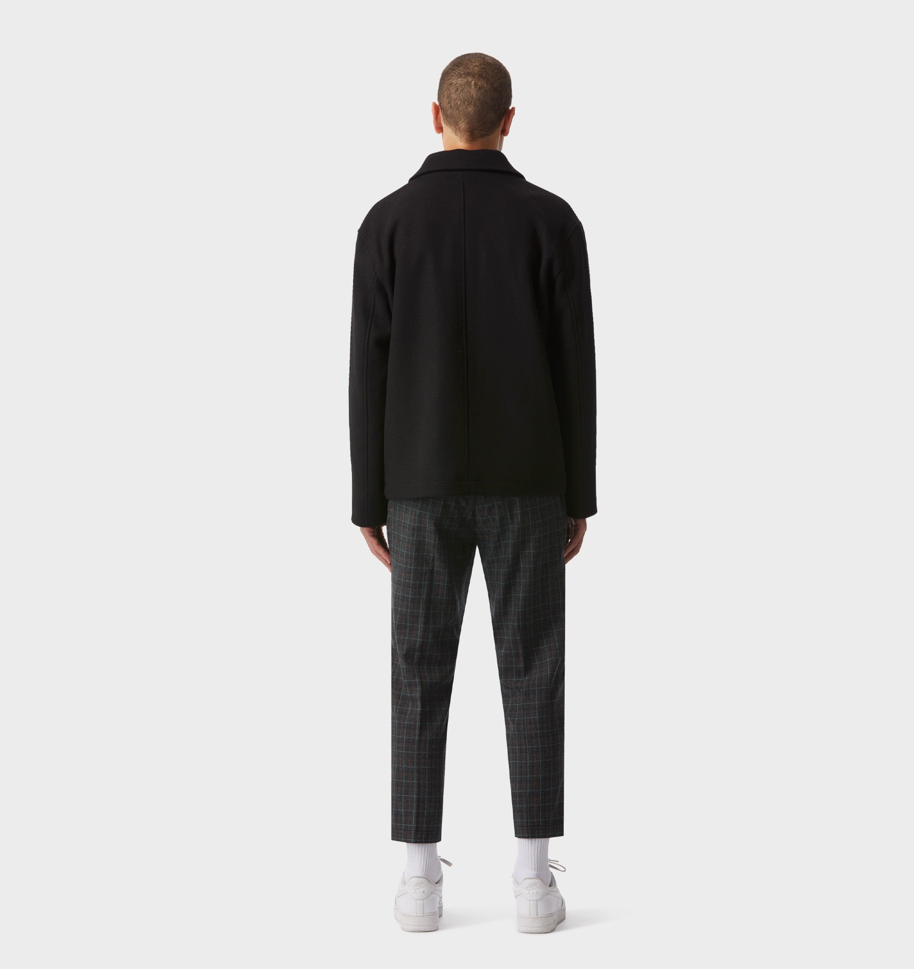 Slim Kobe Pant - Charcoal/Green Check