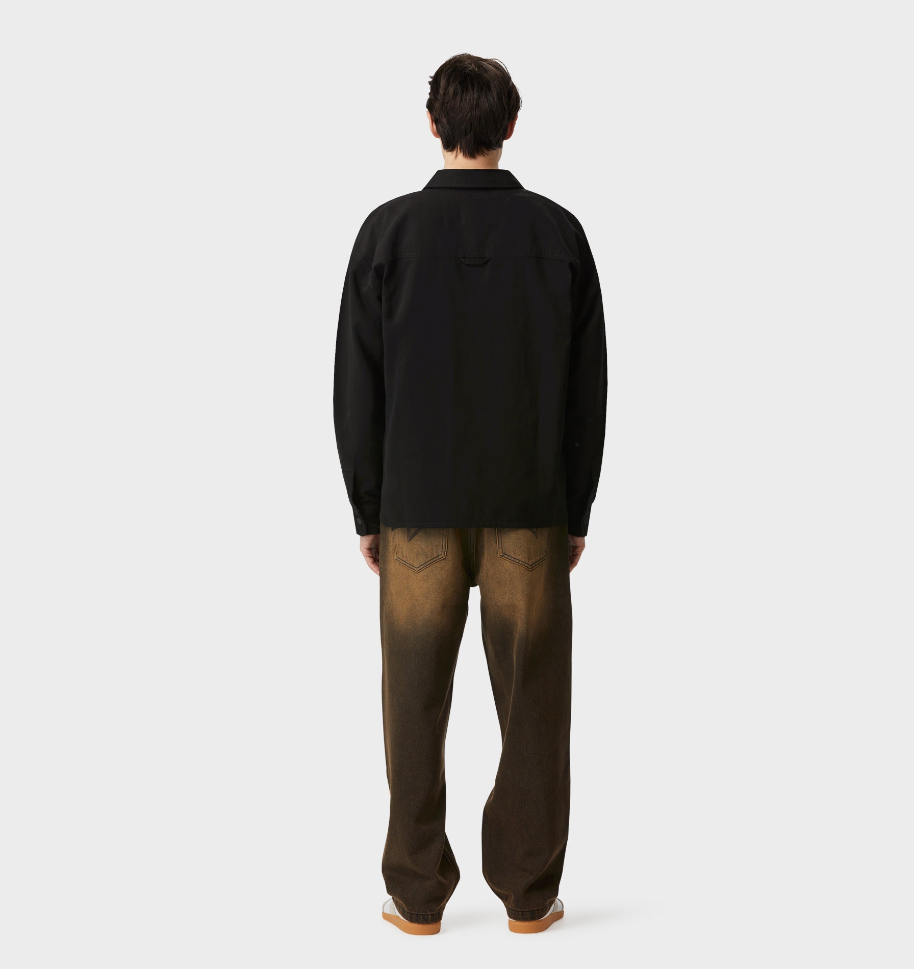 Canvas Overshirt - Vintage Black