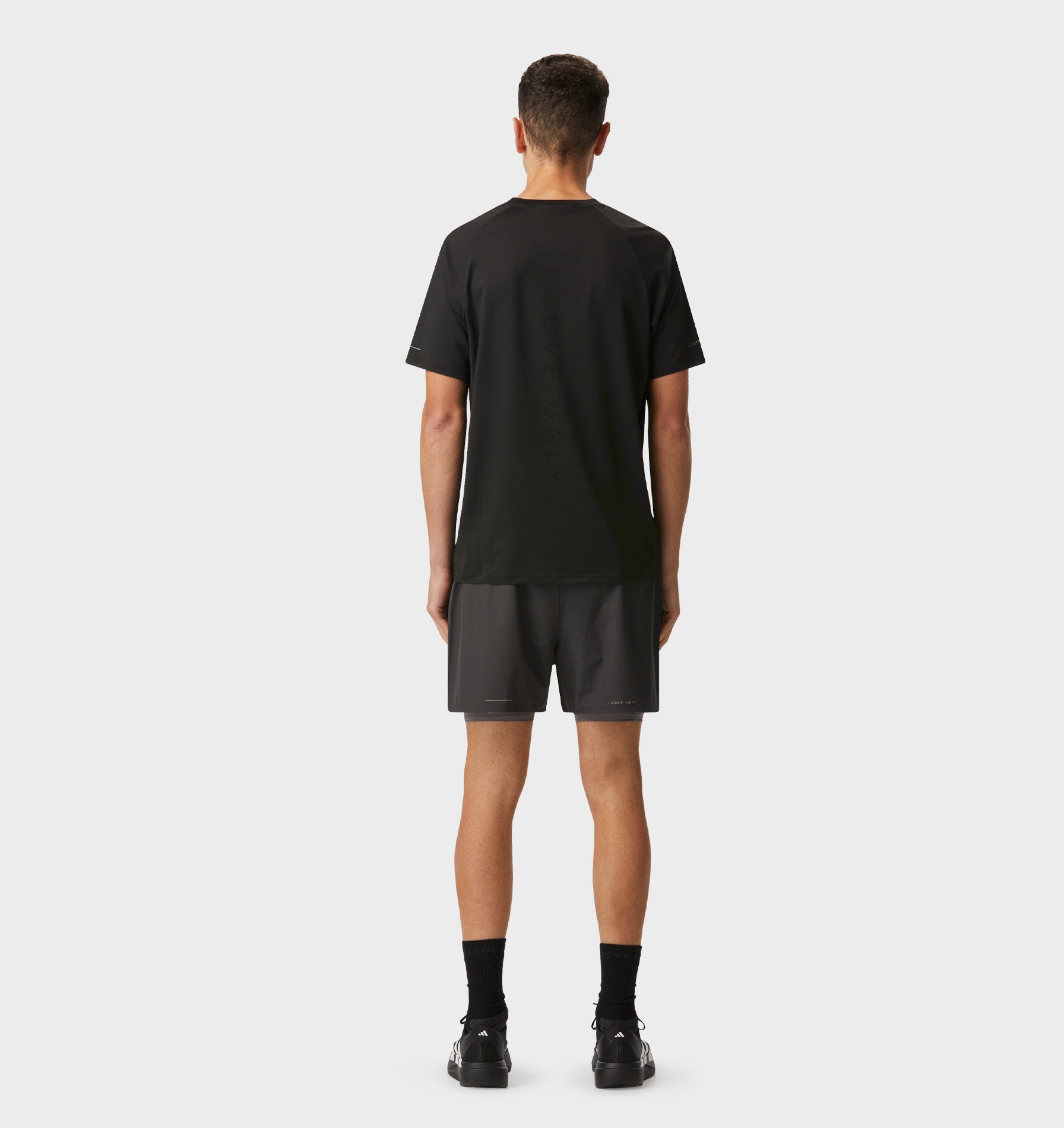 Active Raglan Tee - Black