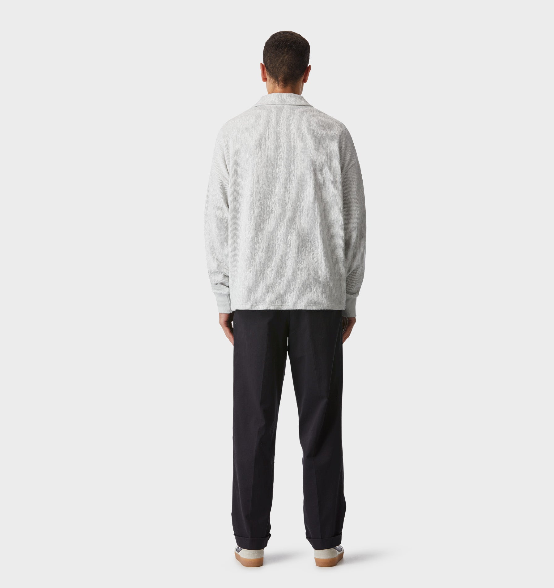 Josiah LS Polo - Stone Marle