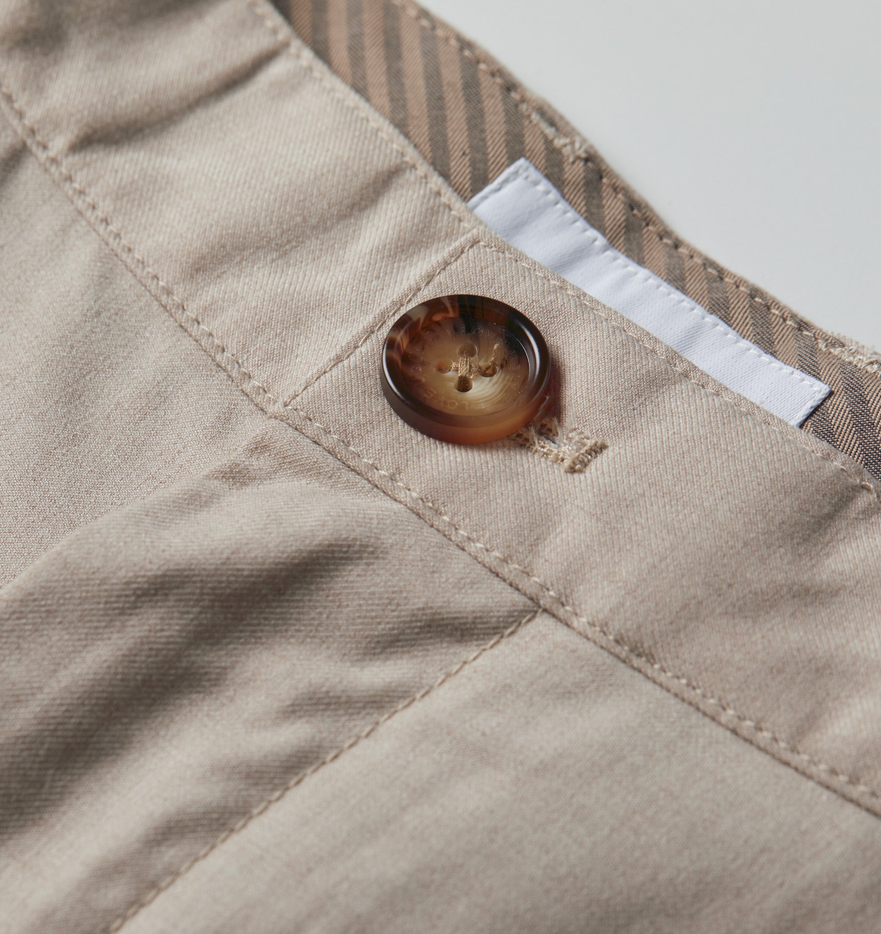Quincy Pleated Short - Bone