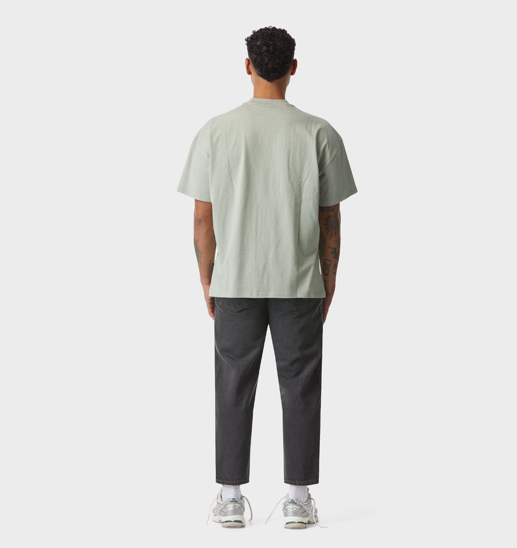 Cropped 90s Denim - Vintage Charcoal