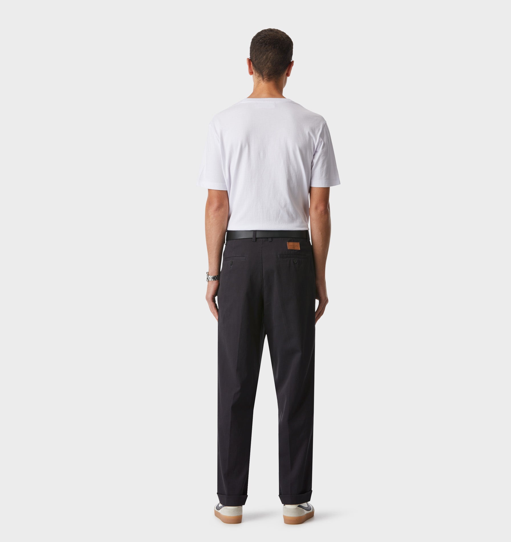 Noah Pleated Pant - Flint
