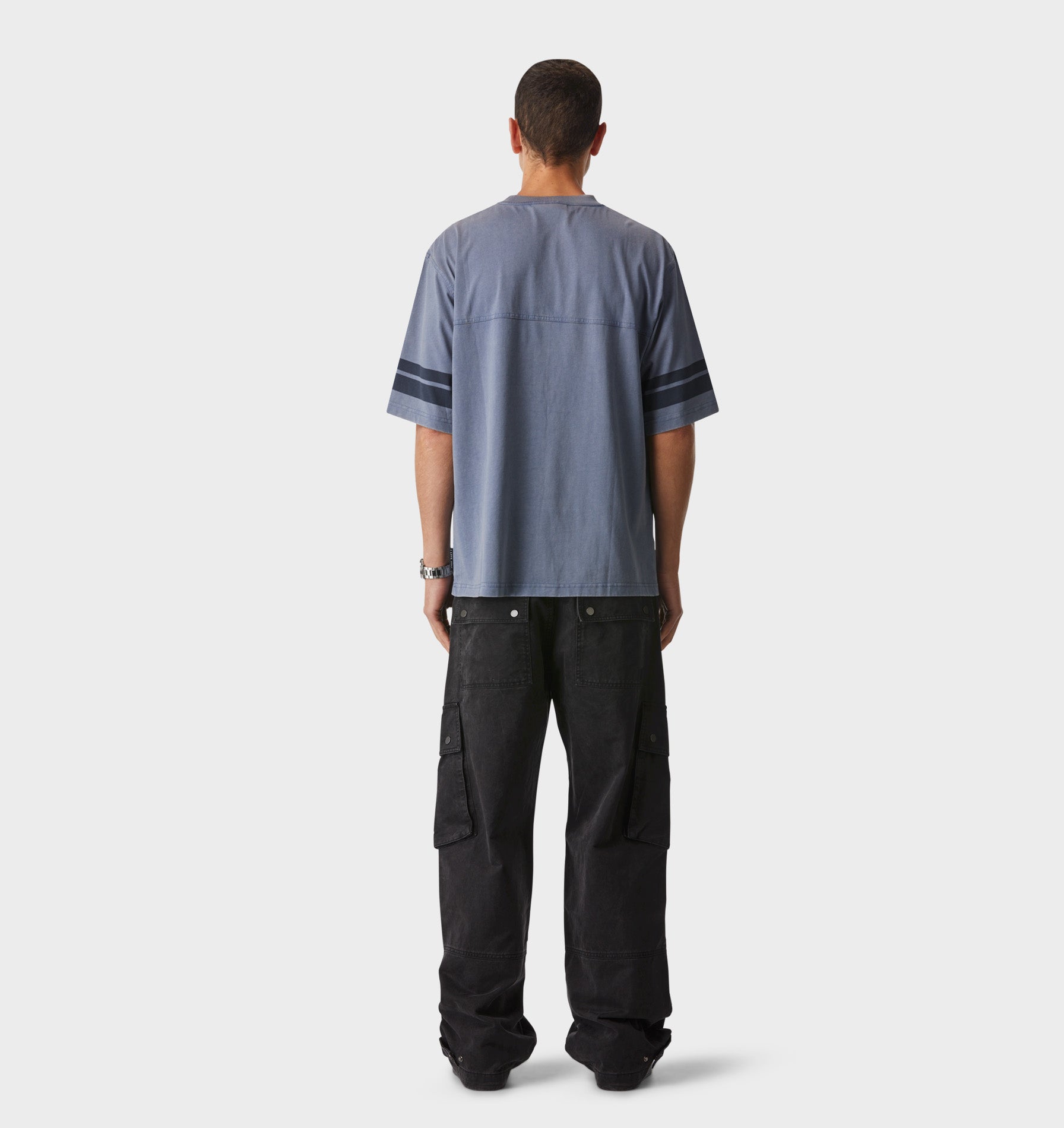 Athletic Tee - Washed Navy