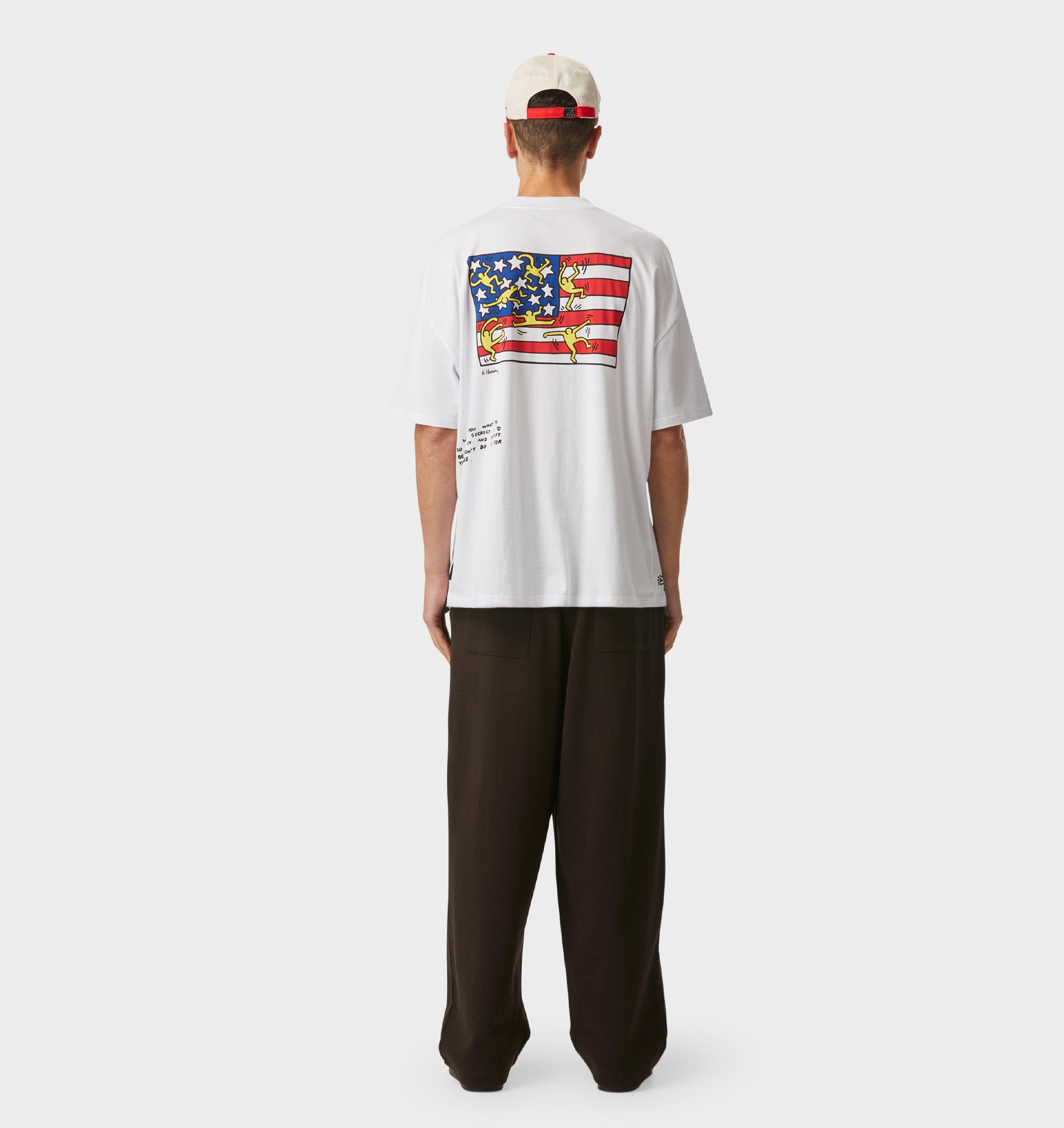 KH Flag Box Tee 2.0 - White