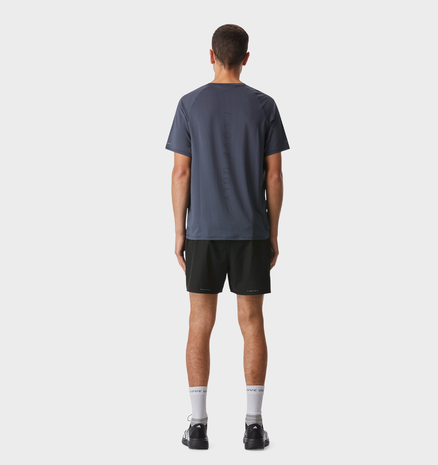 Active Raglan Tee - Charcoal