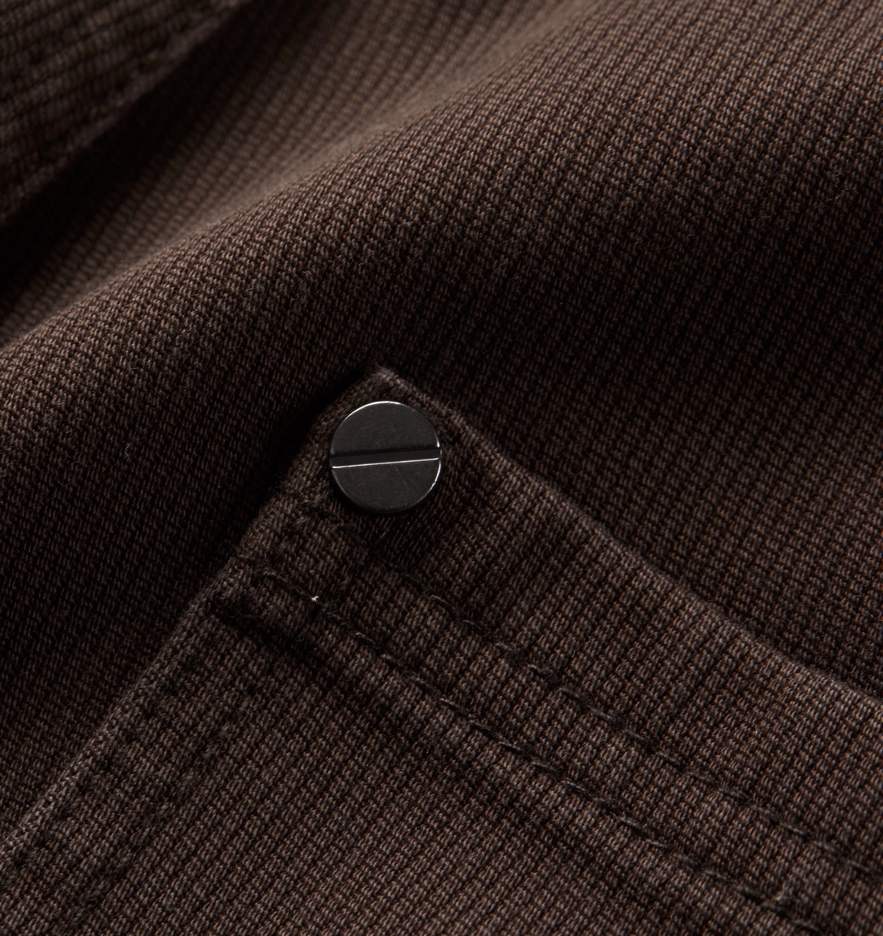 Double Knee Workers Pant - Washed Espresso