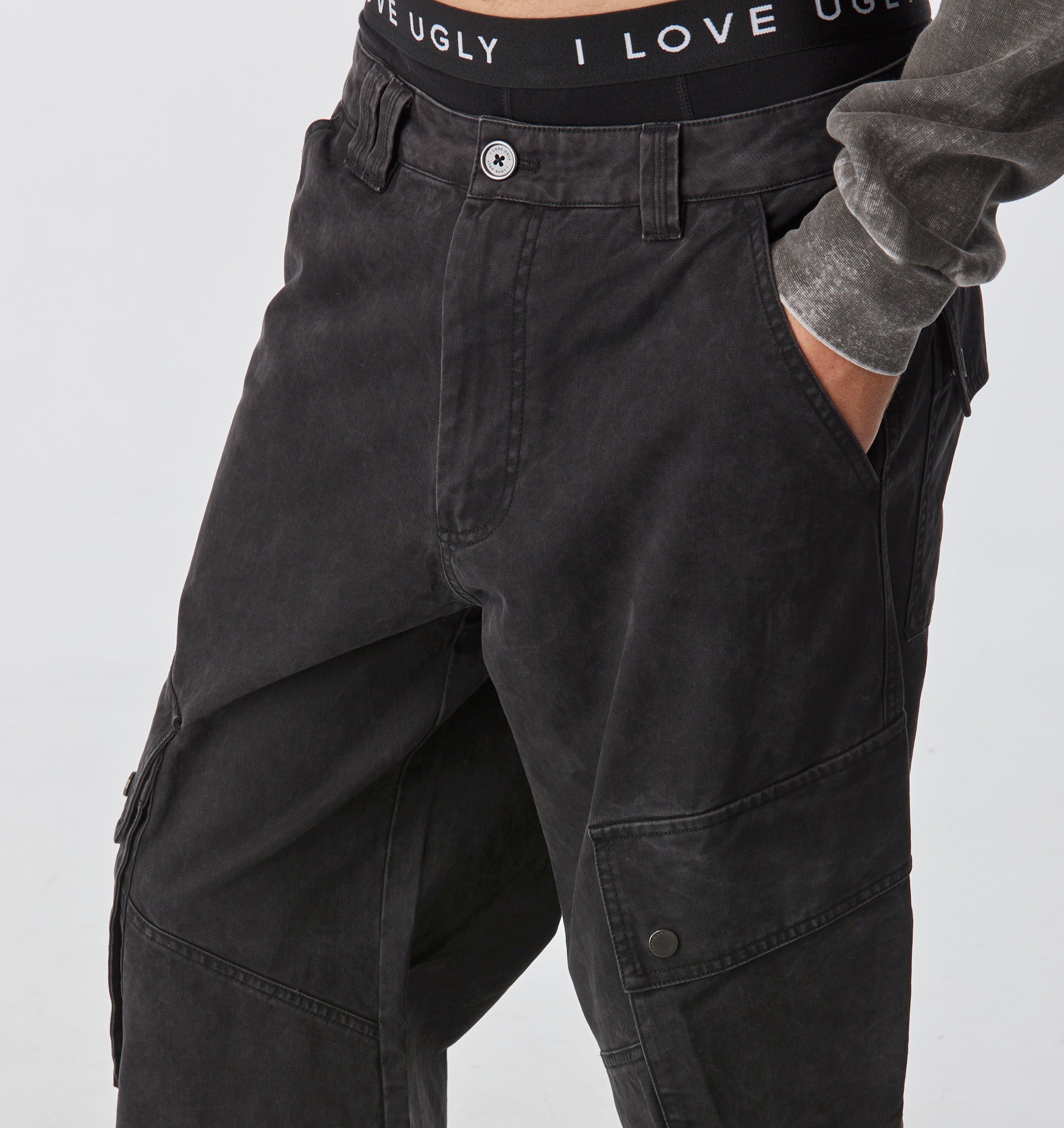 Zenith Cargo Pant - Vintage Black