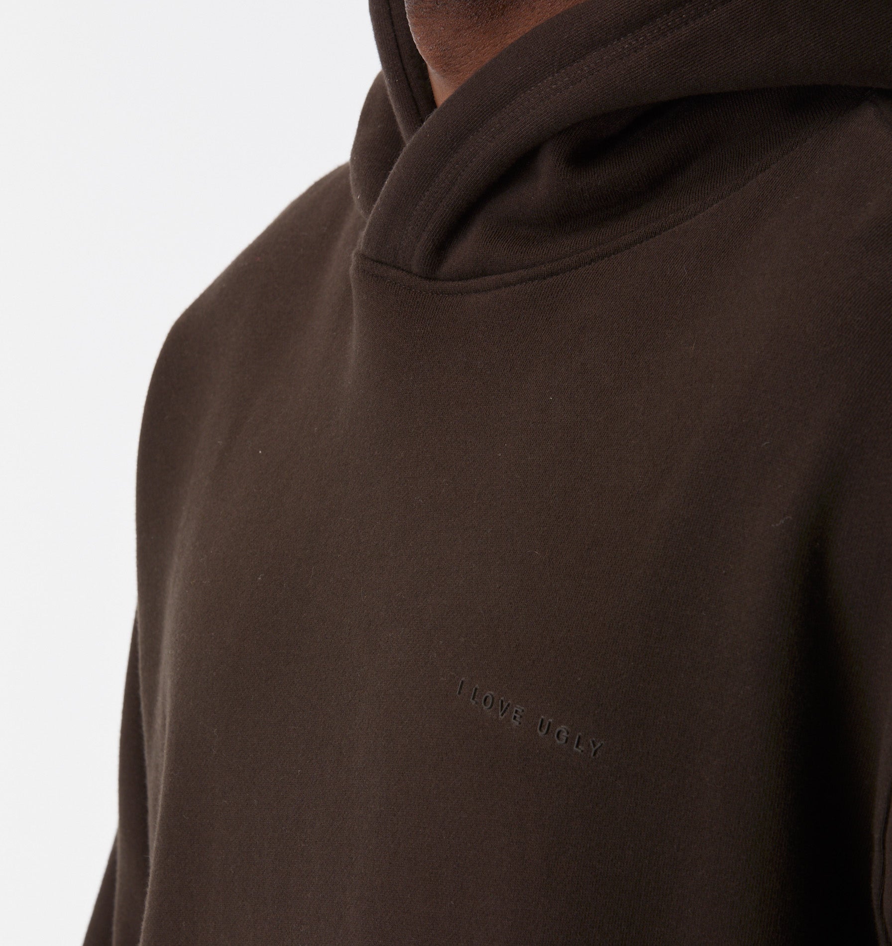 Enzo Cropped Hood - Coffee Bean