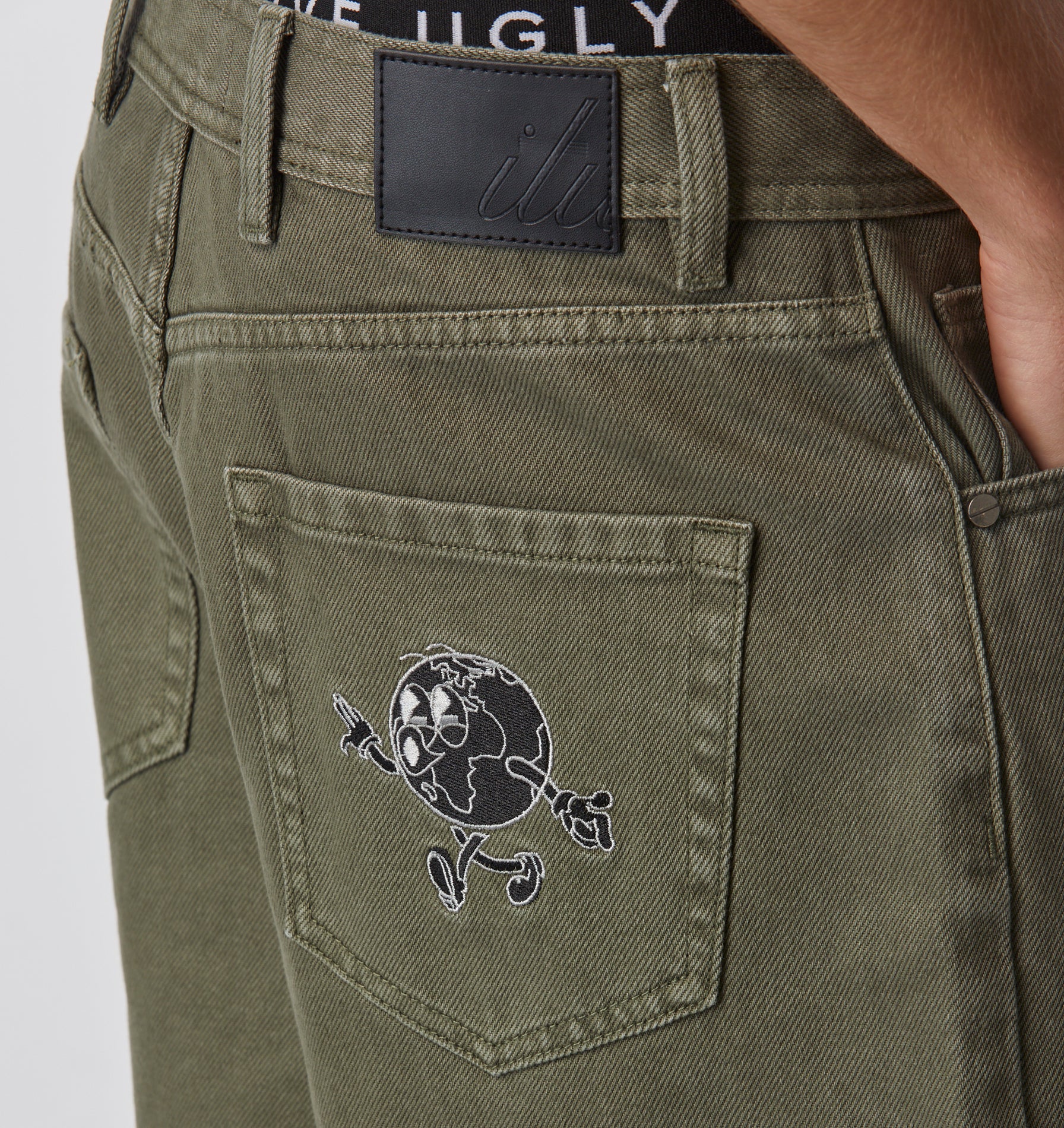 Wyatt Denim Short - Moss