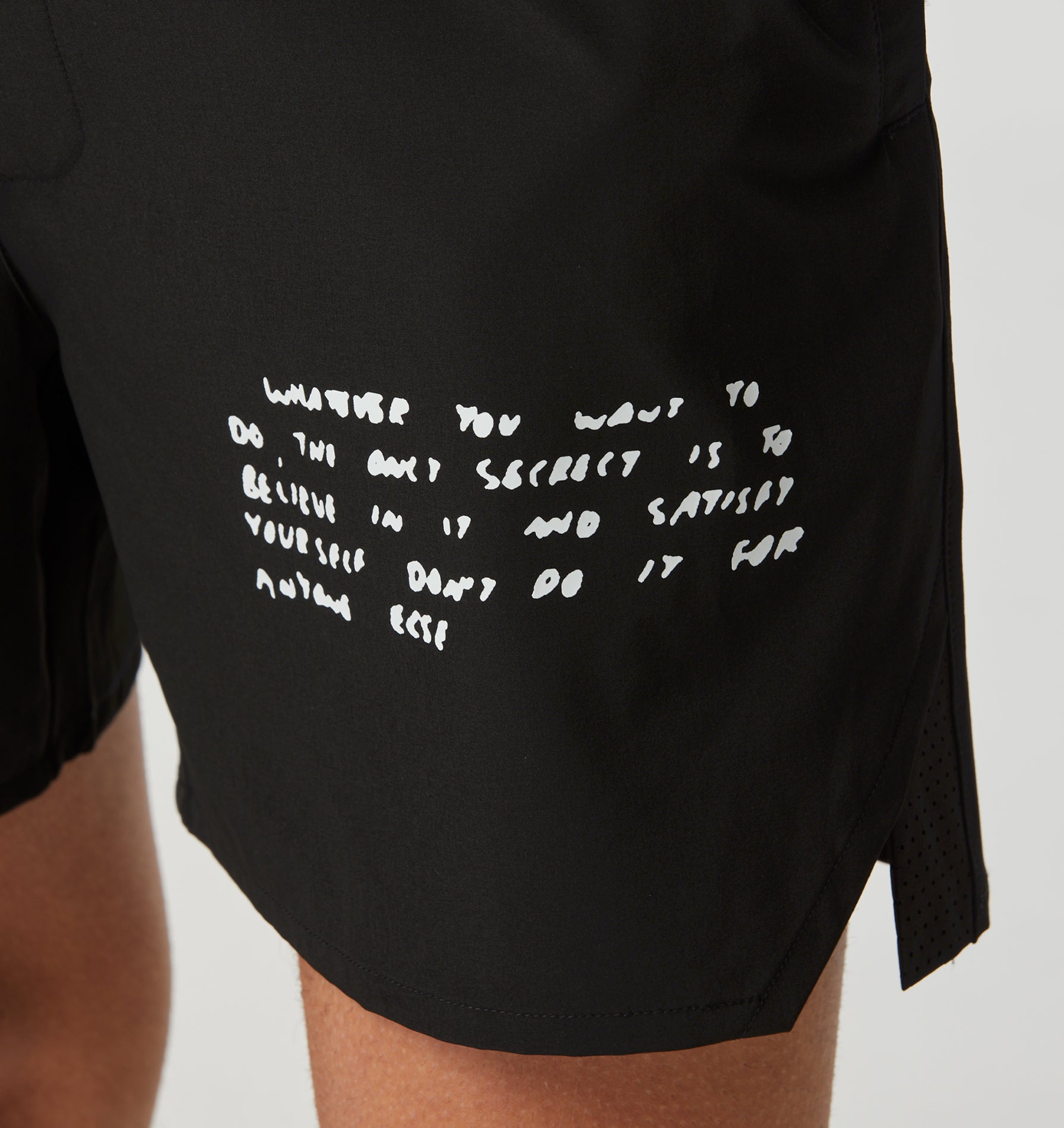Keith Haring Whatever Active 5 Inch Short - Black