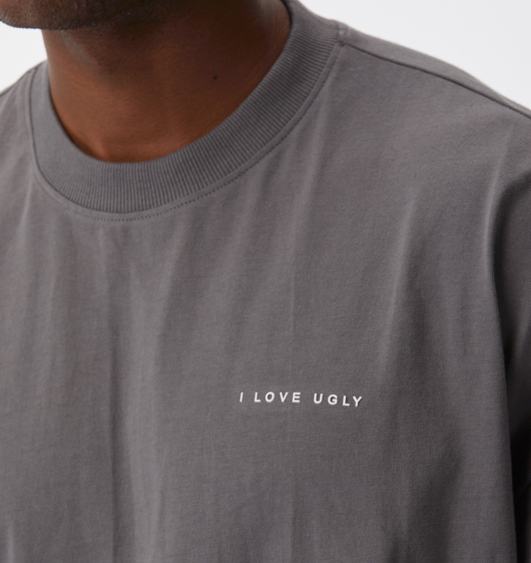 Box Tee - Cobblestone
