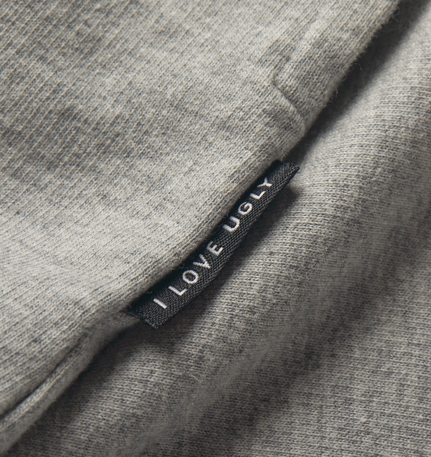 Applique Heavy Box Tee - Vintage Grey