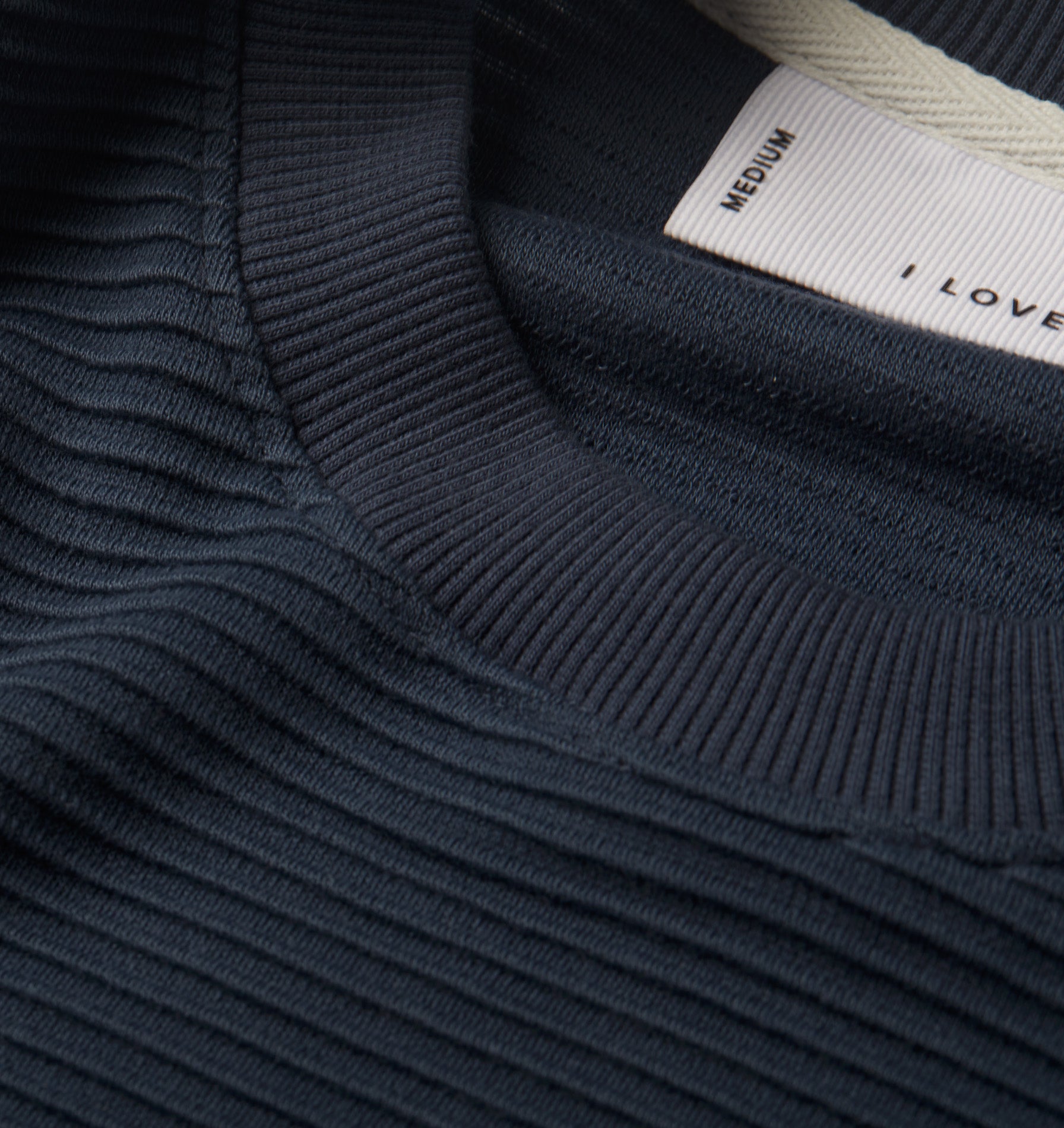 Corrugated Box Tee - Indigo