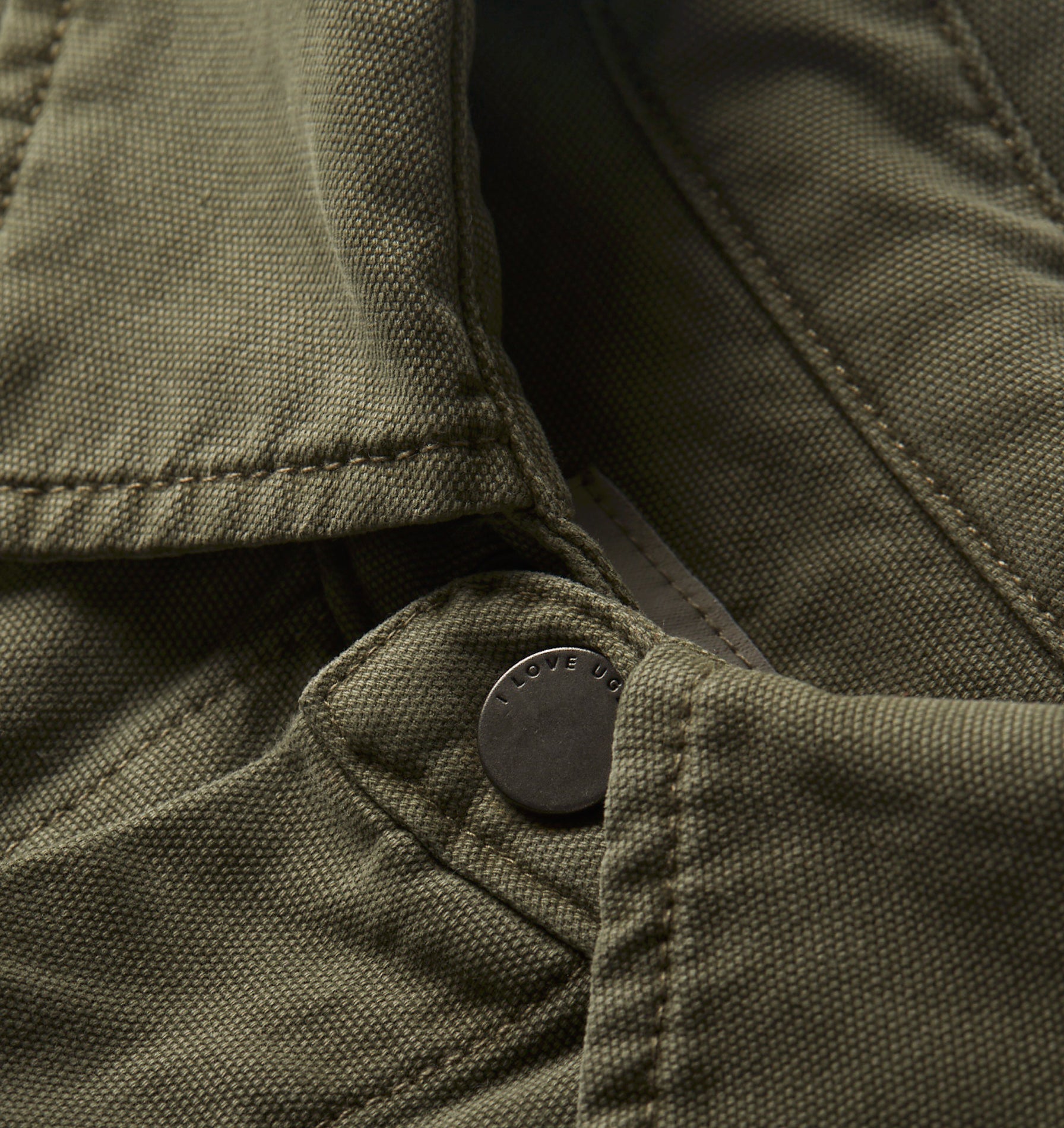 Canvas Overshirt - Washed Moss