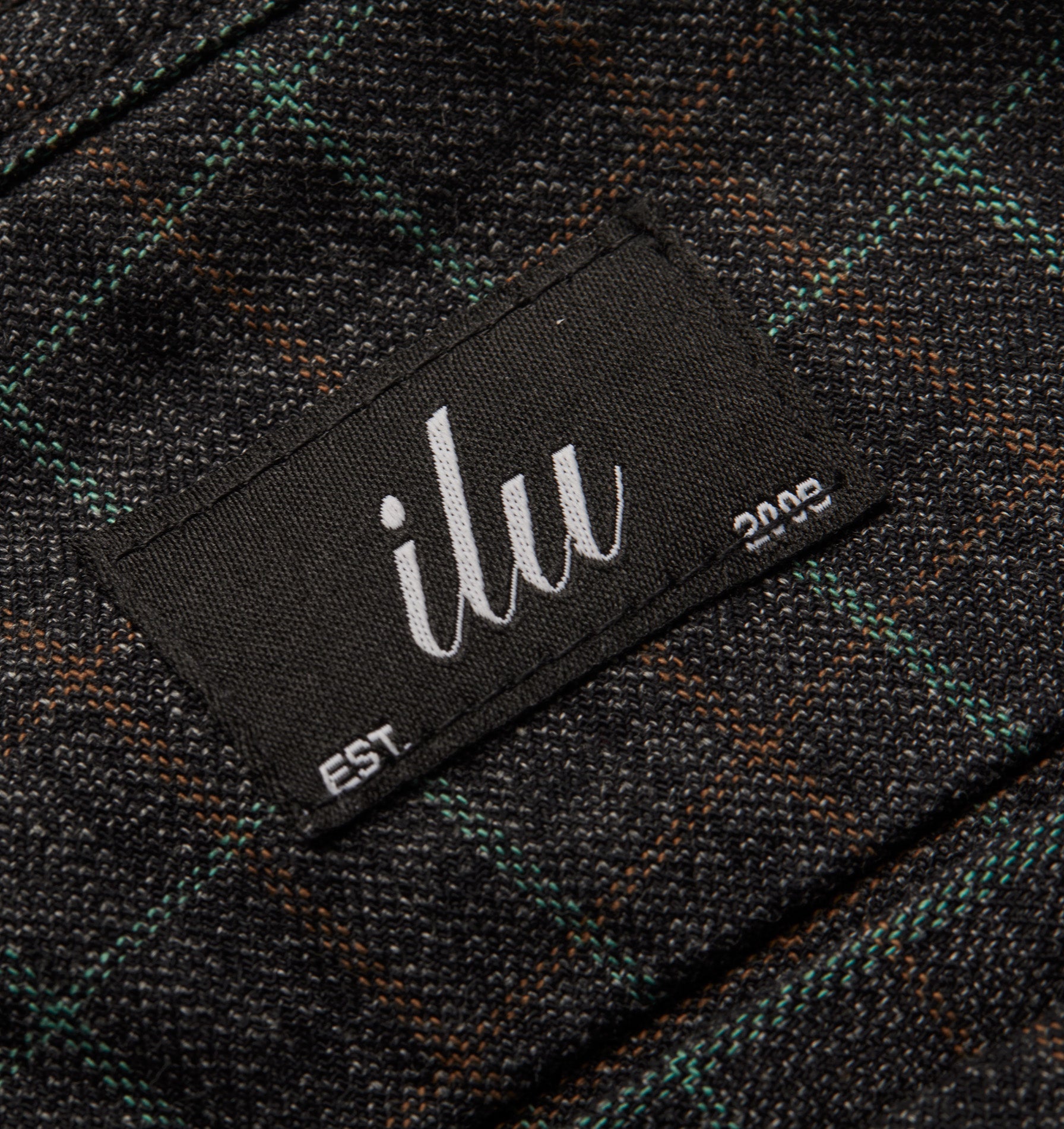 Slim Kobe Pant - Charcoal/Green Check