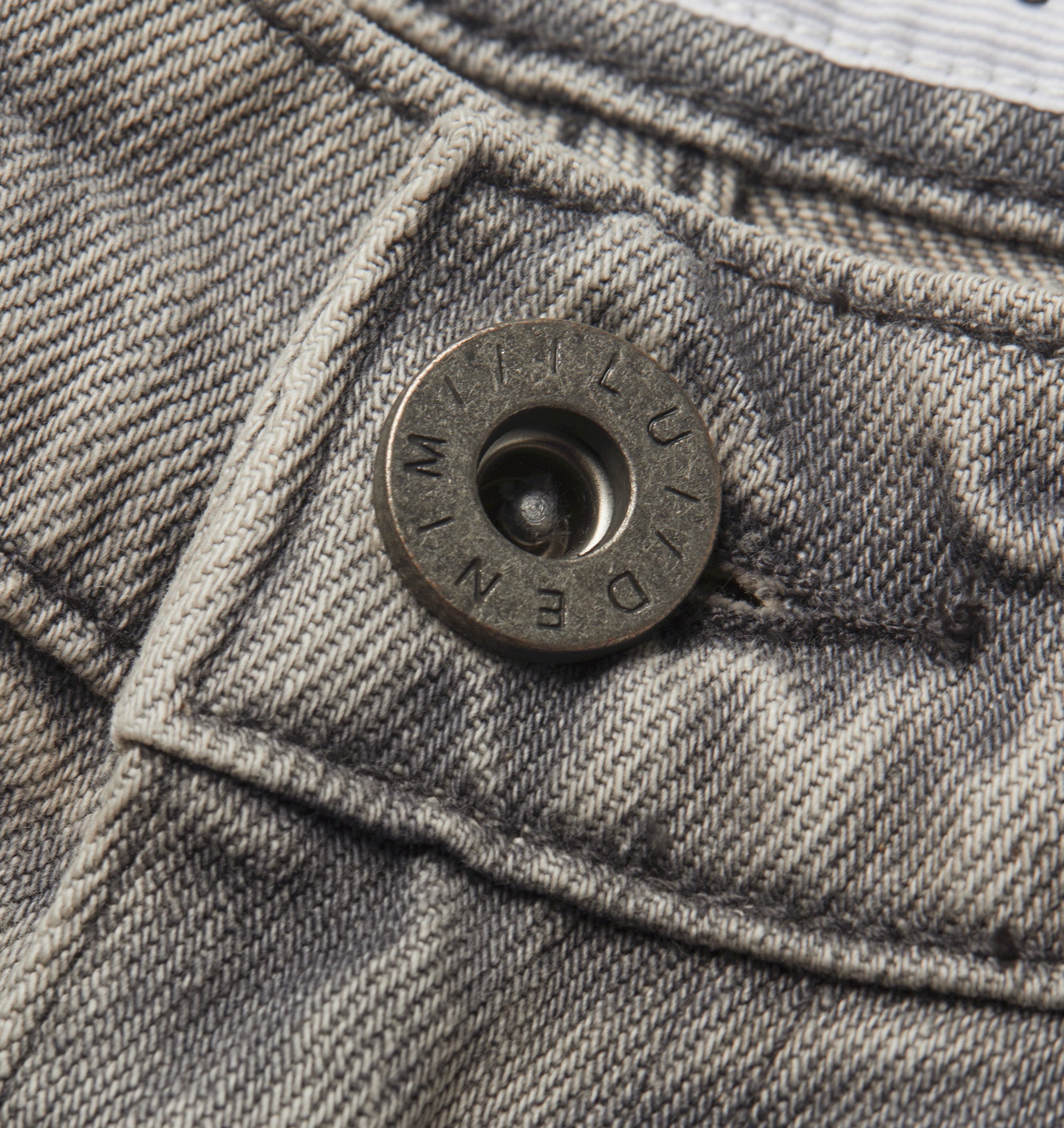 Cropped 90s Denim - Concrete