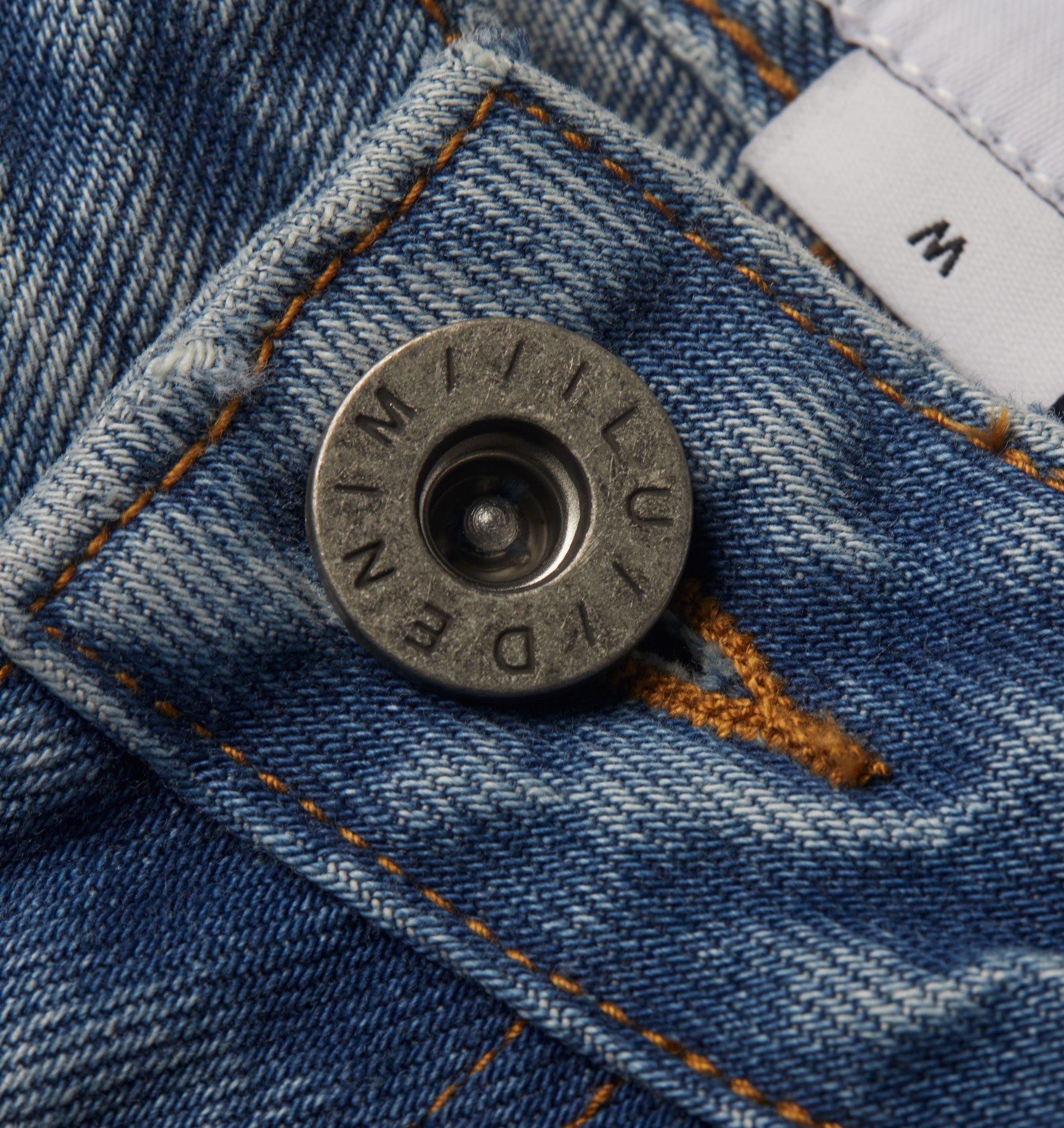 Cropped 90s Denim - Washed Vintage Blue