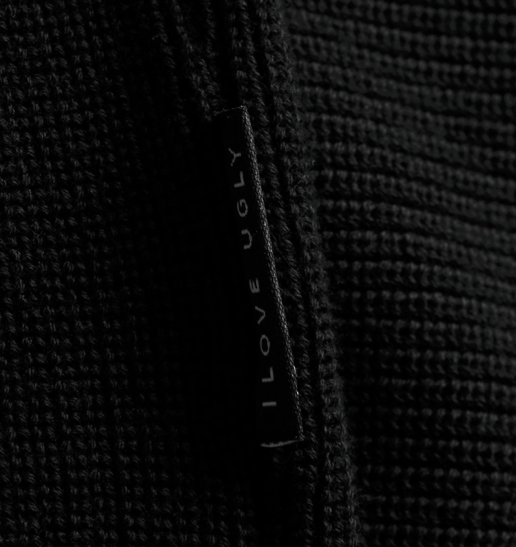 Knit Box Tee - Black