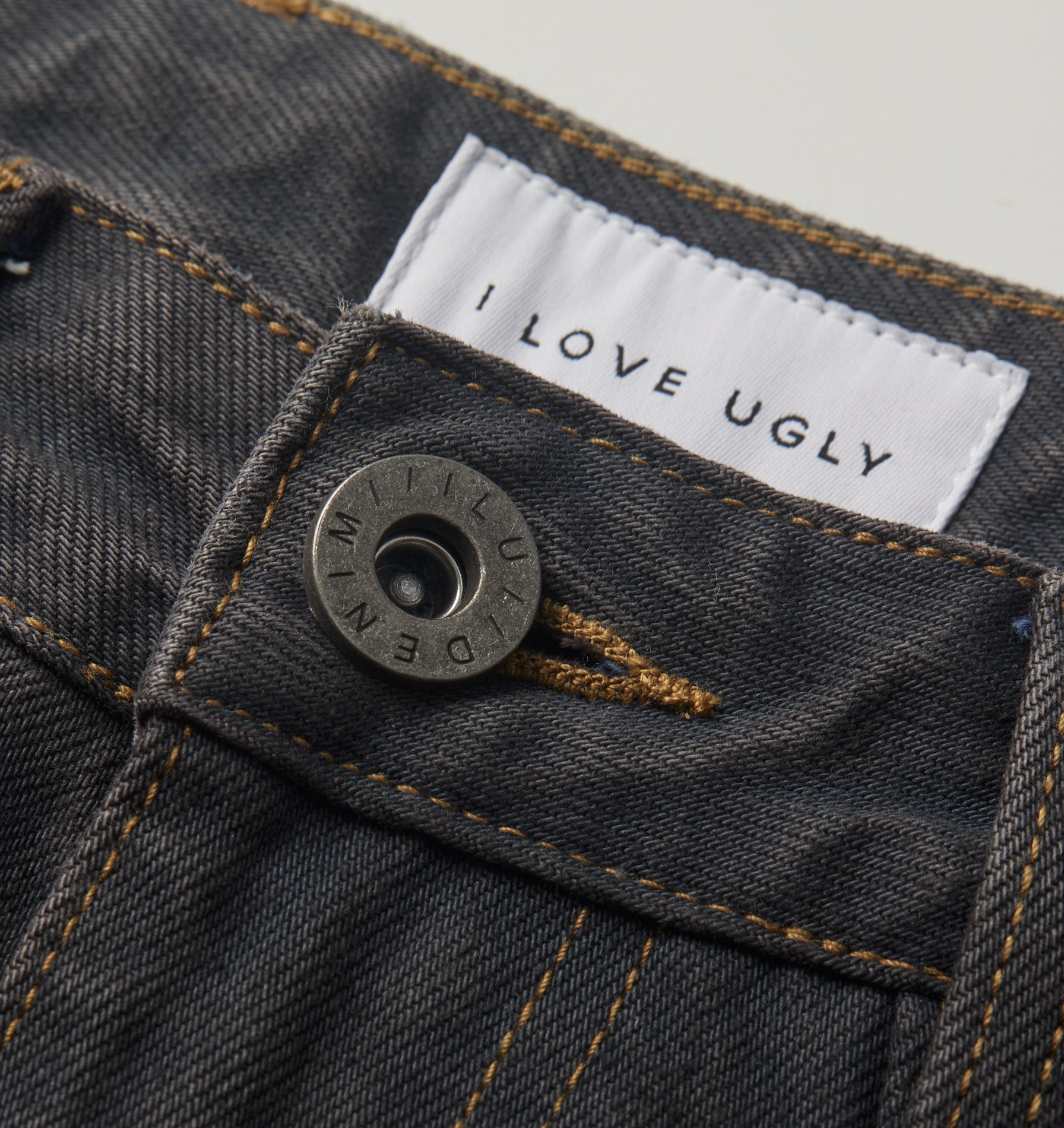 Cropped 90s Denim - Vintage Charcoal