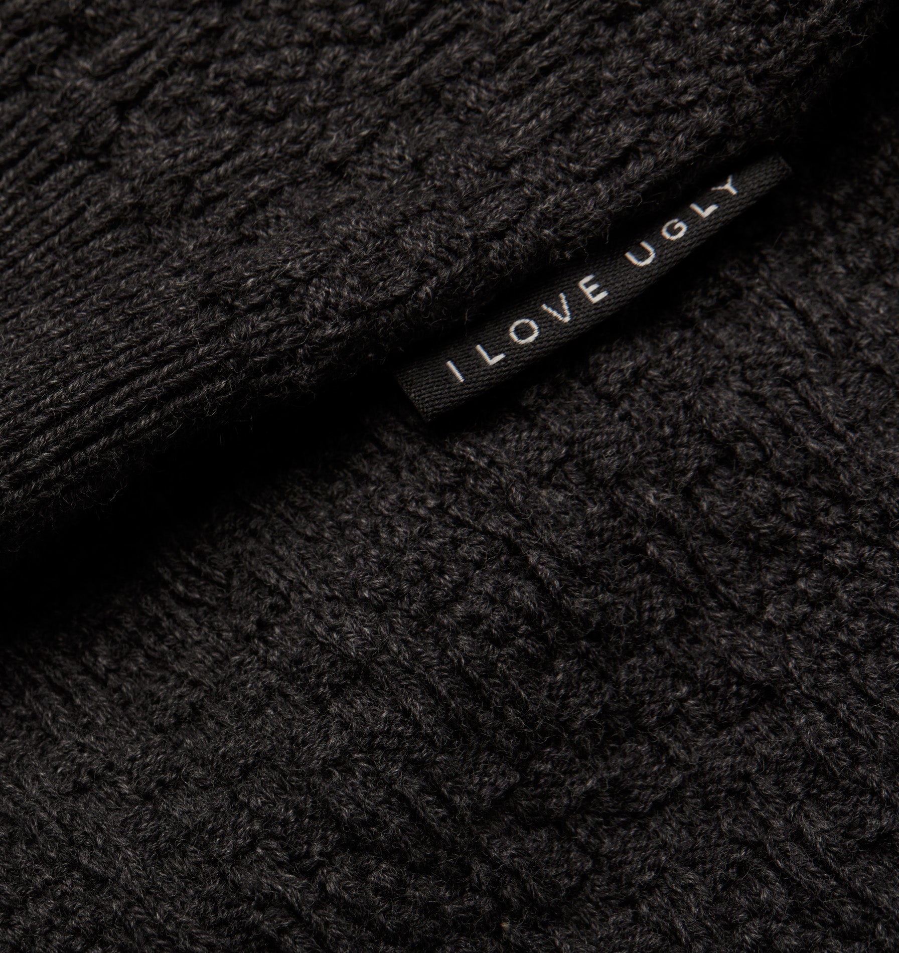 Jordan Knit LS Polo - Charcoal