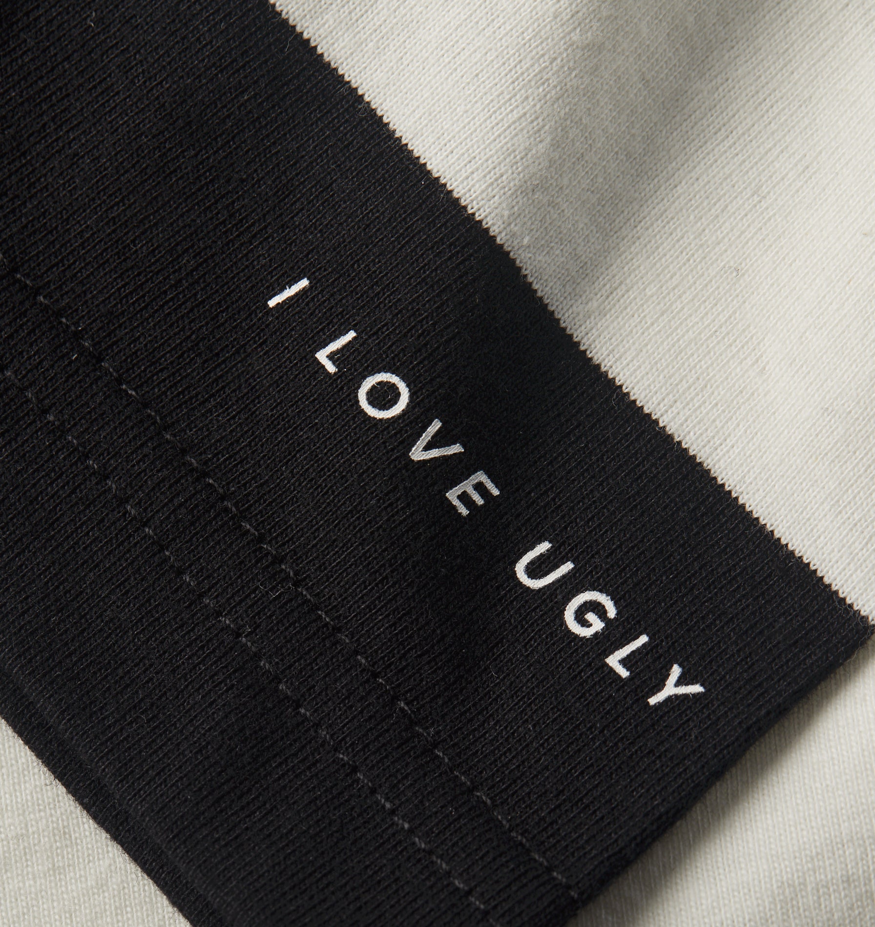 GR X ILU Stripe LS Tee - Black/White