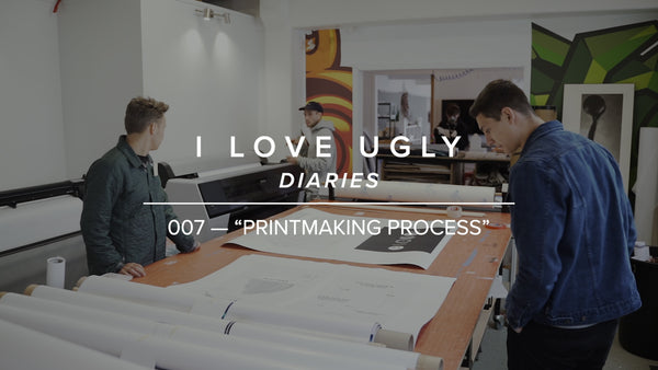 ILU DIARIES 007 - "Printmaking Process"