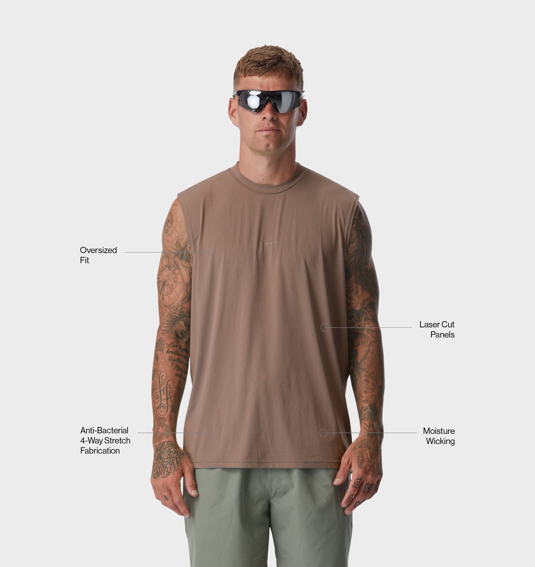Active Tank - Mocha