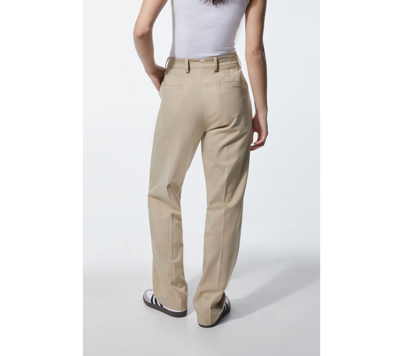 Women's Twill Tailored Pants | Happy Chef