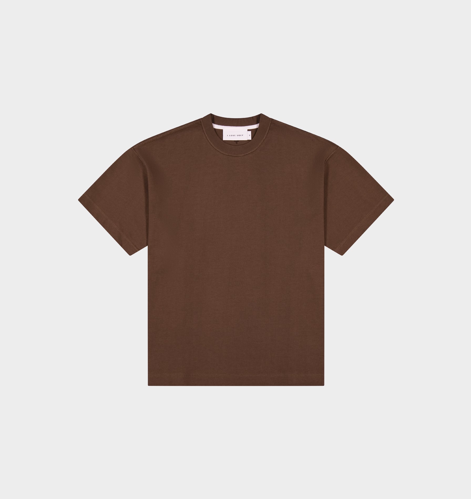 Crop Box Tee - Toffee